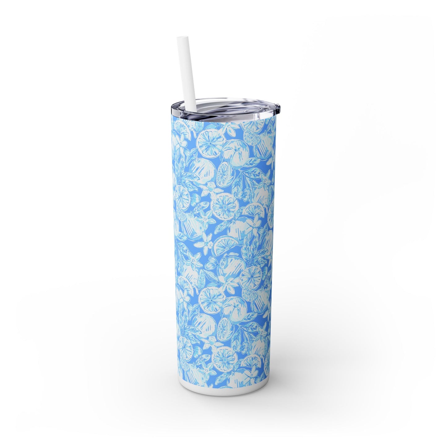 White Orchard Skinny Tumbler