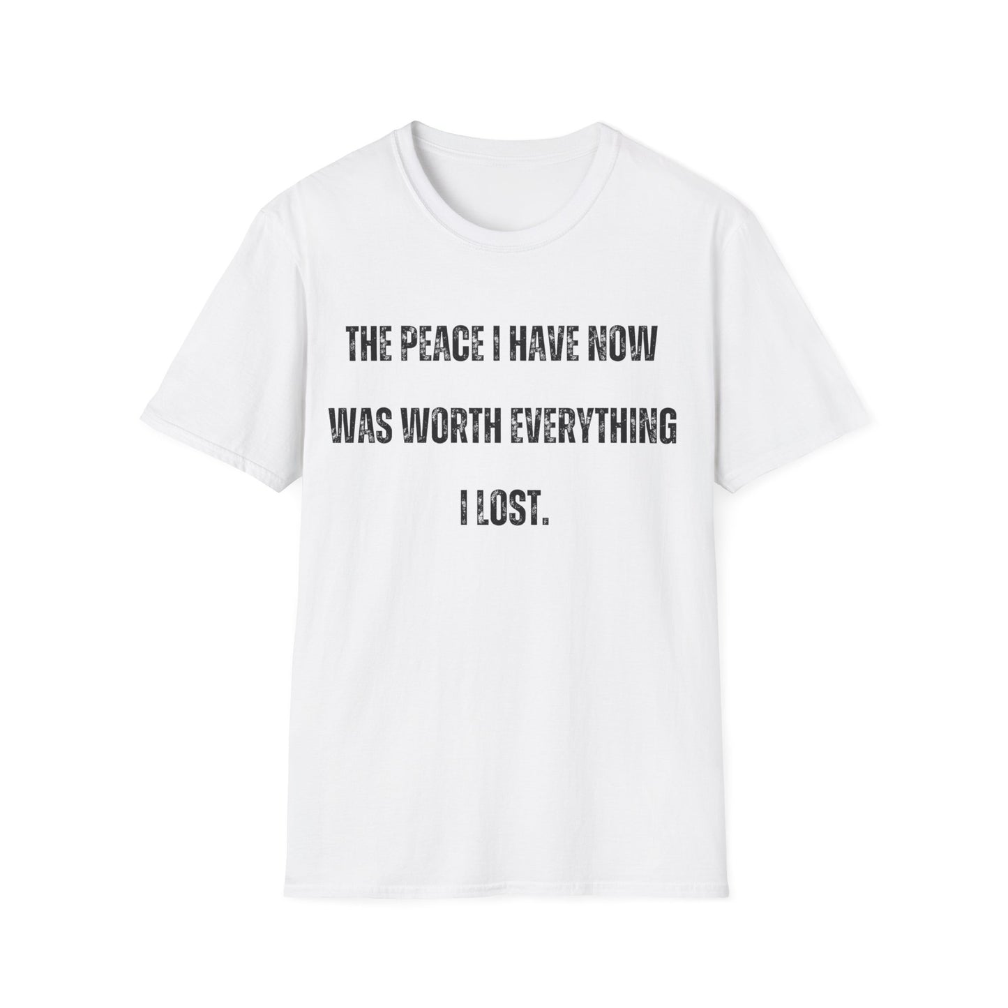 Peace Beyond Loss | white | Unisex