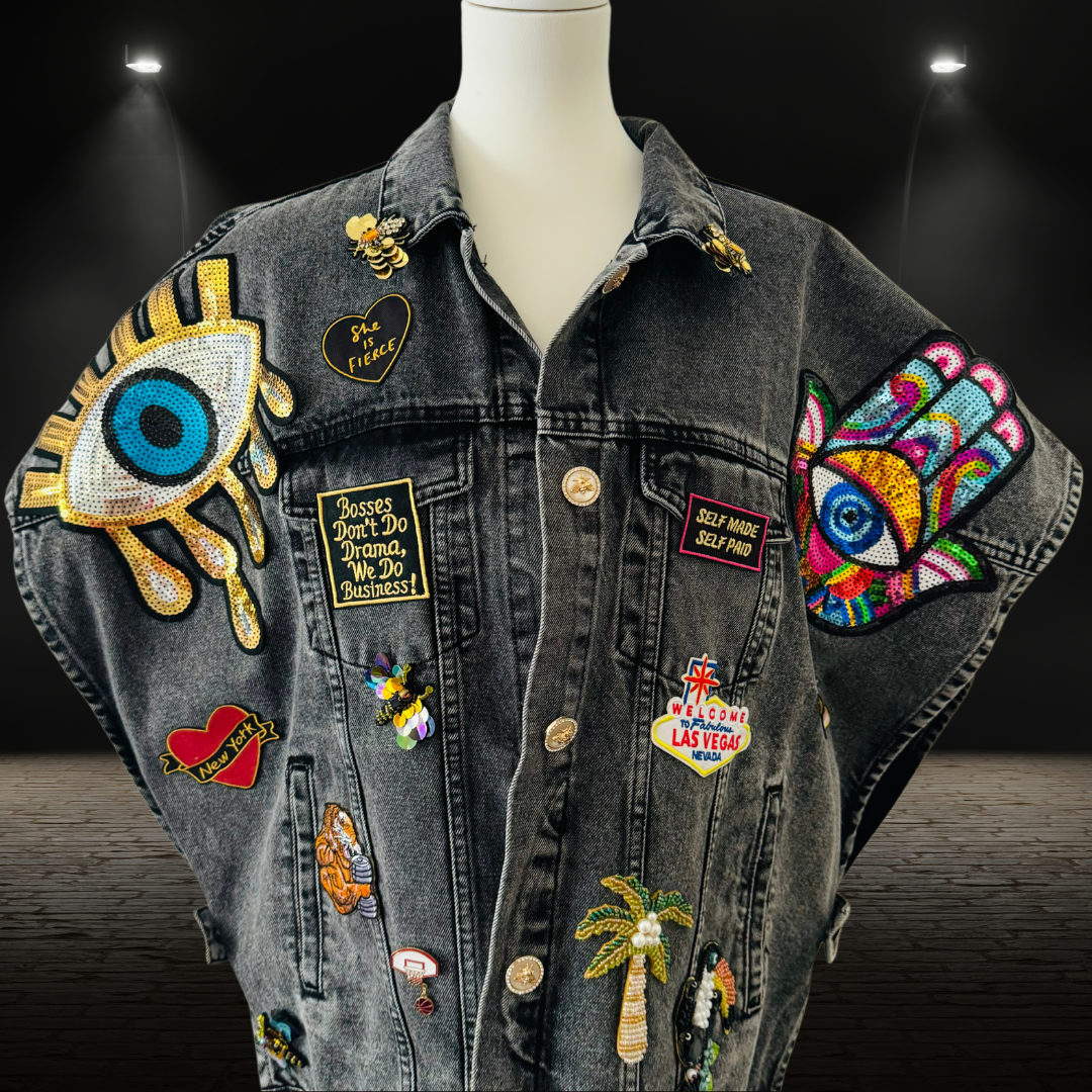Cultural Fusion - Handcrafted Unique Custom Vest