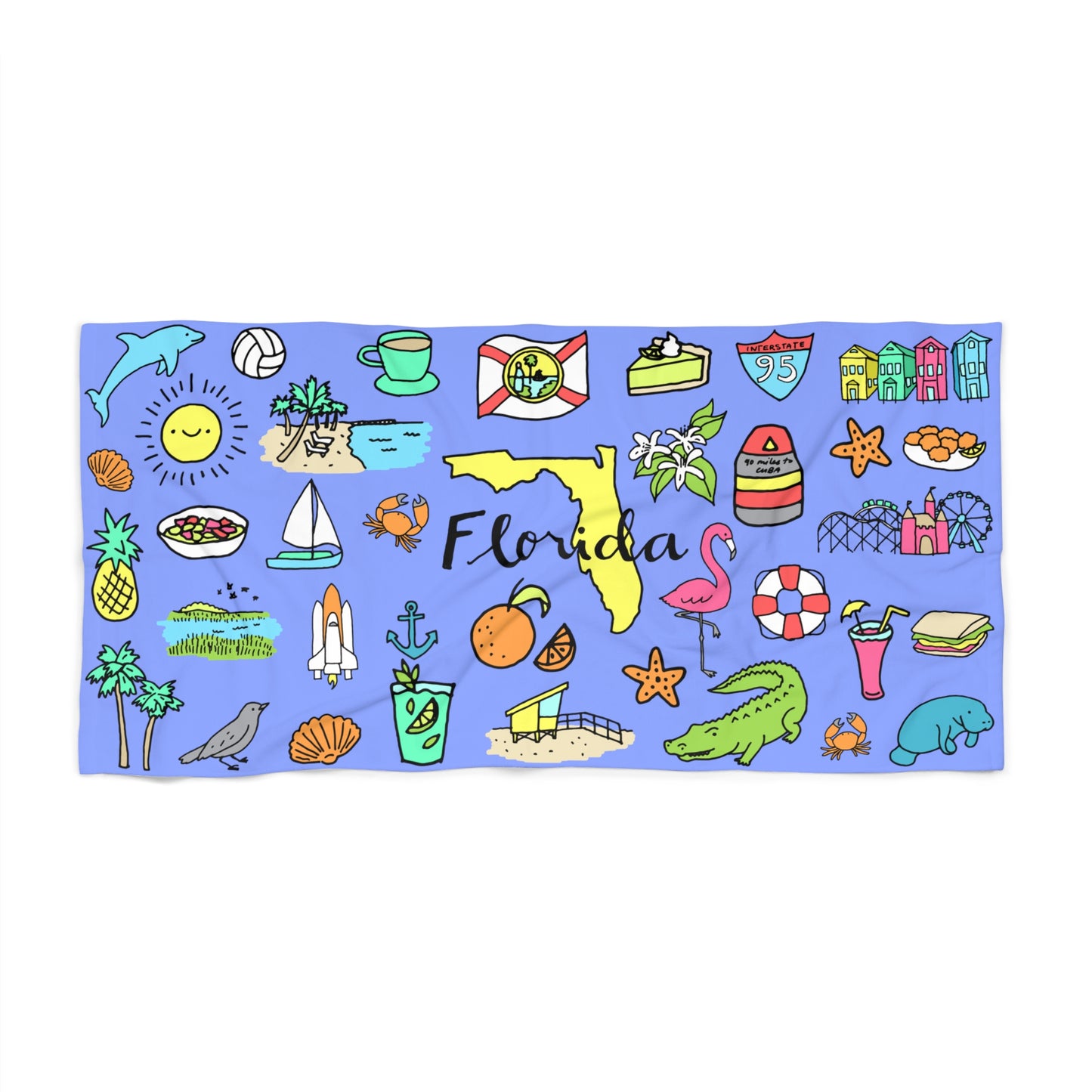 Tropicool Florida Towel