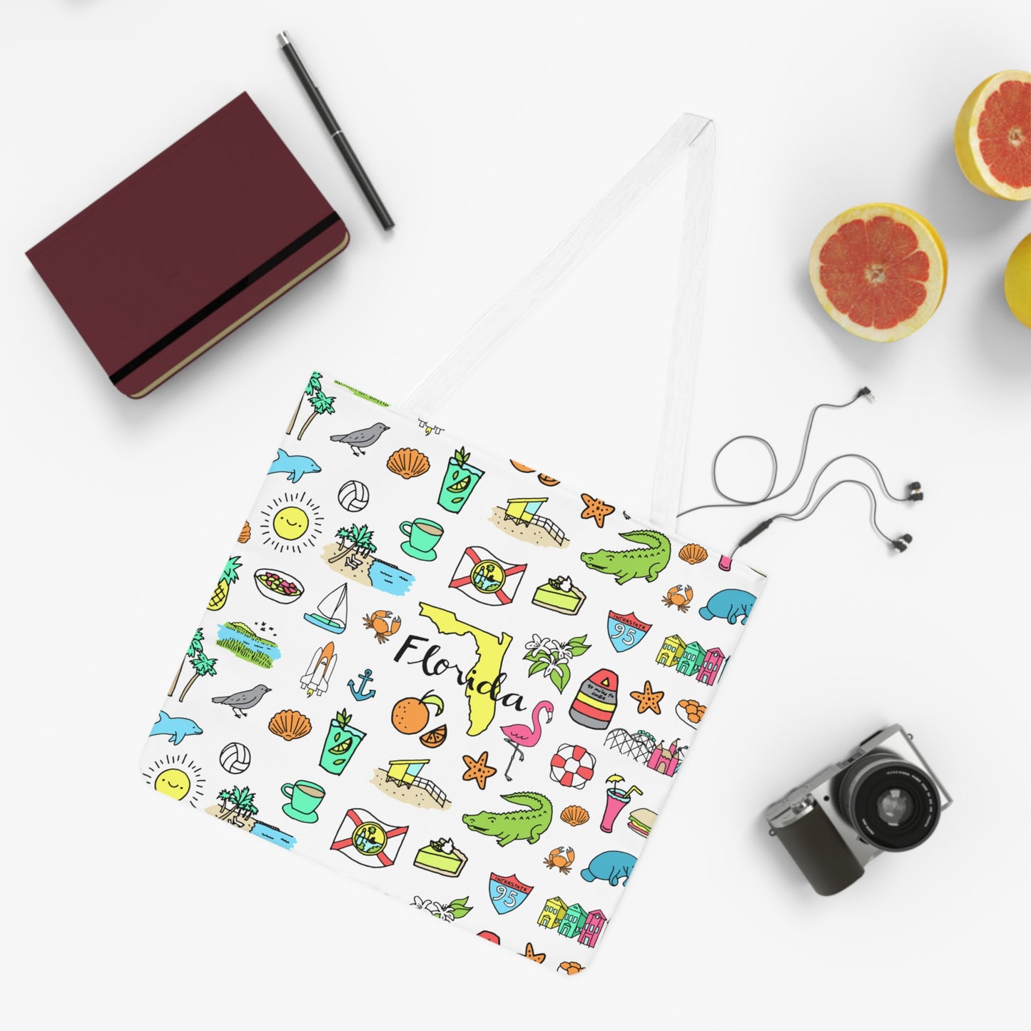 Tropicool Florida Tote Bag