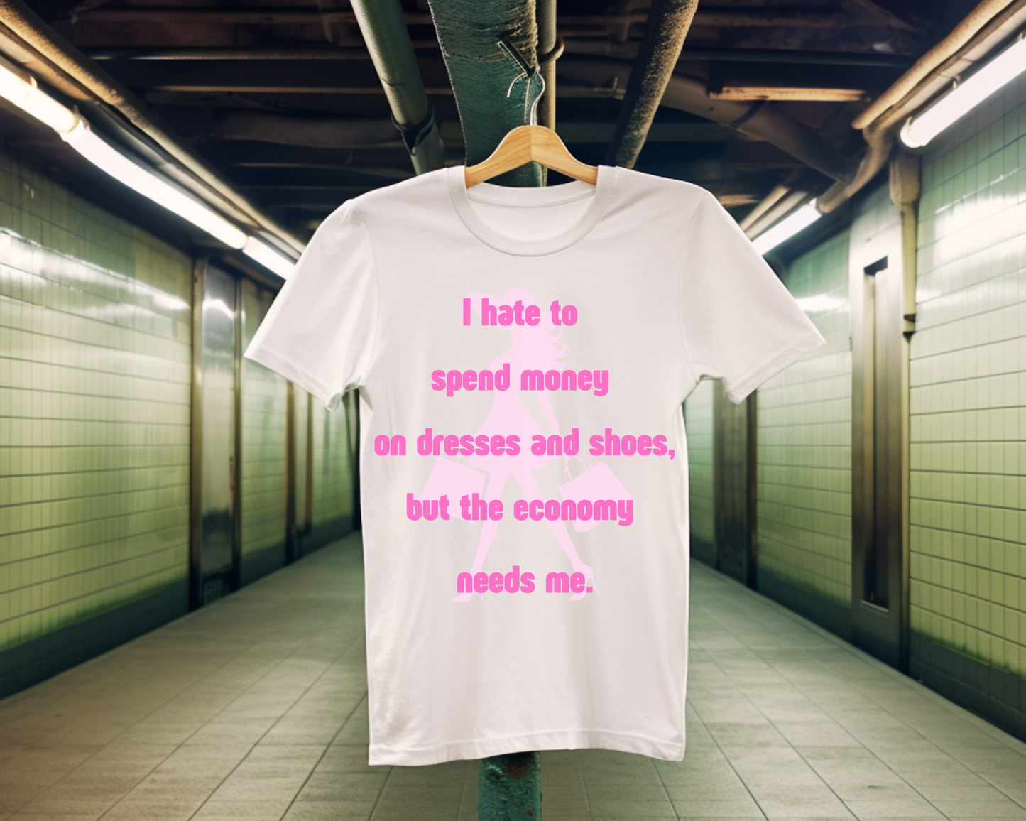 Economic Fashionista | white | Unisex