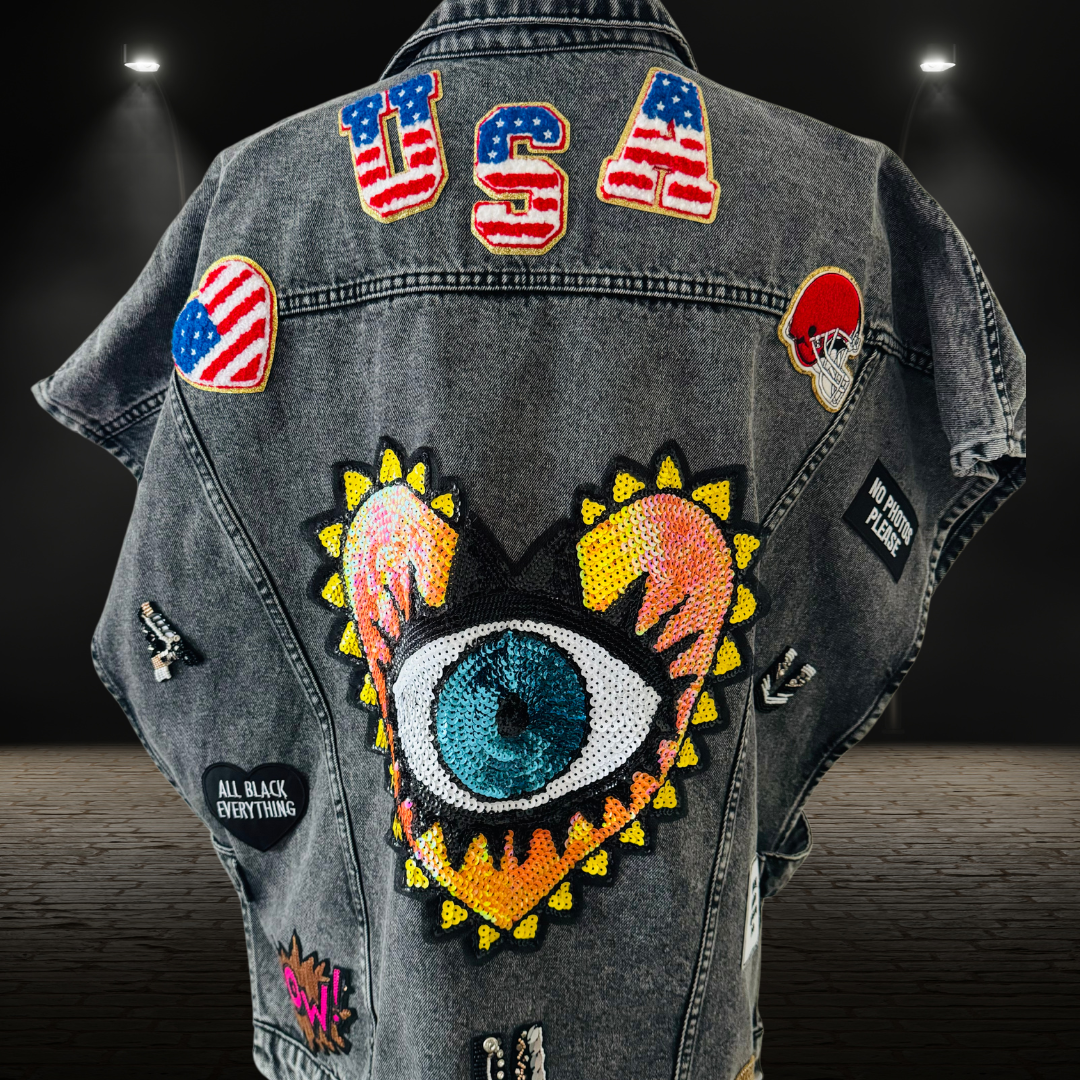 Cultural Fusion - Handcrafted Unique Custom Vest