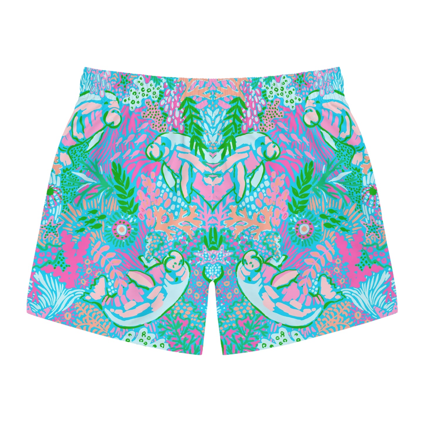 Manatee Paradise Swim Trunks