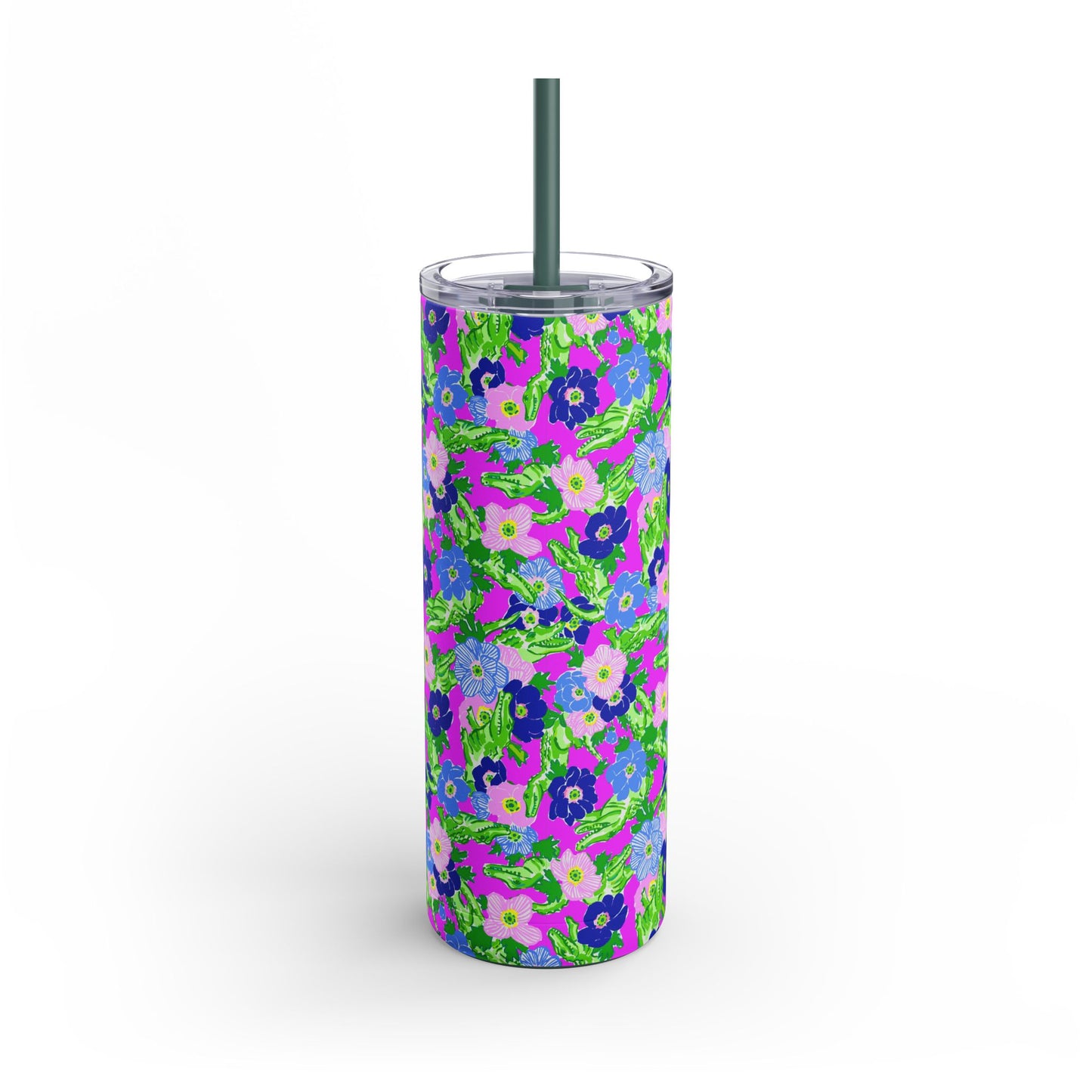 Gator Groove Skinny Tumbler with screw-on slide