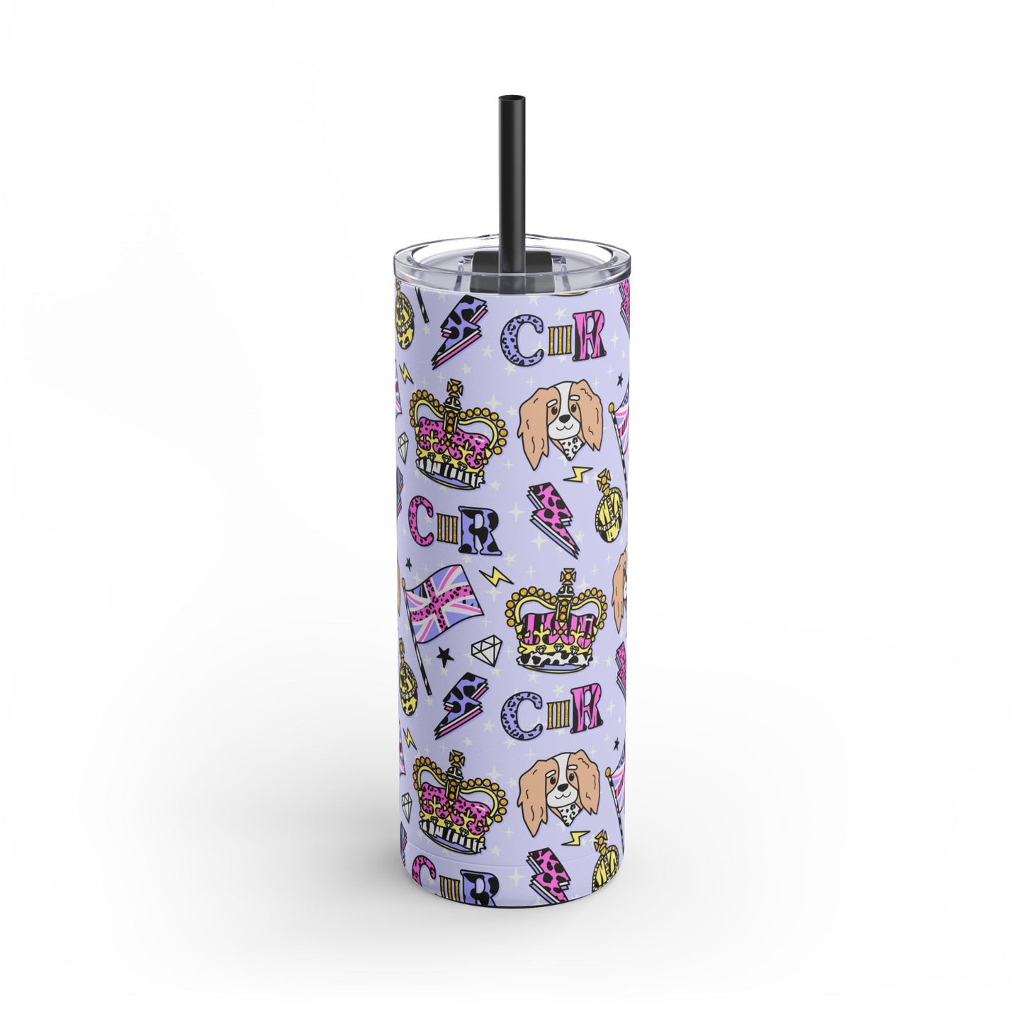 London City Girl Skinny Tumbler with screw-on slide