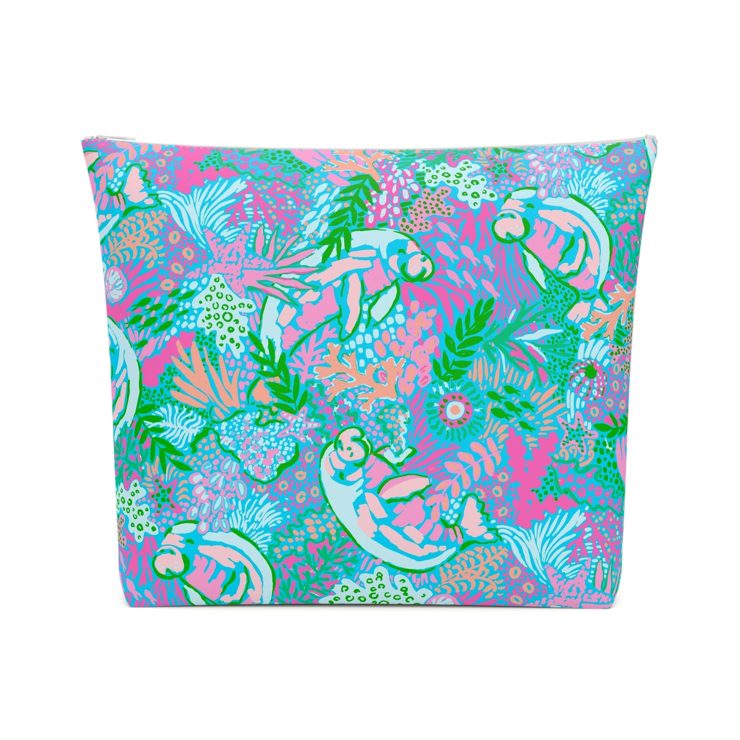 Manatee Paradise Cosmetic Bag
