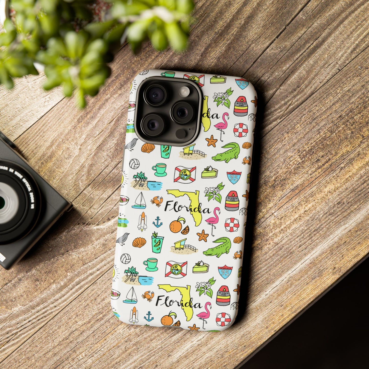 Tropicool Florida iPhone Case