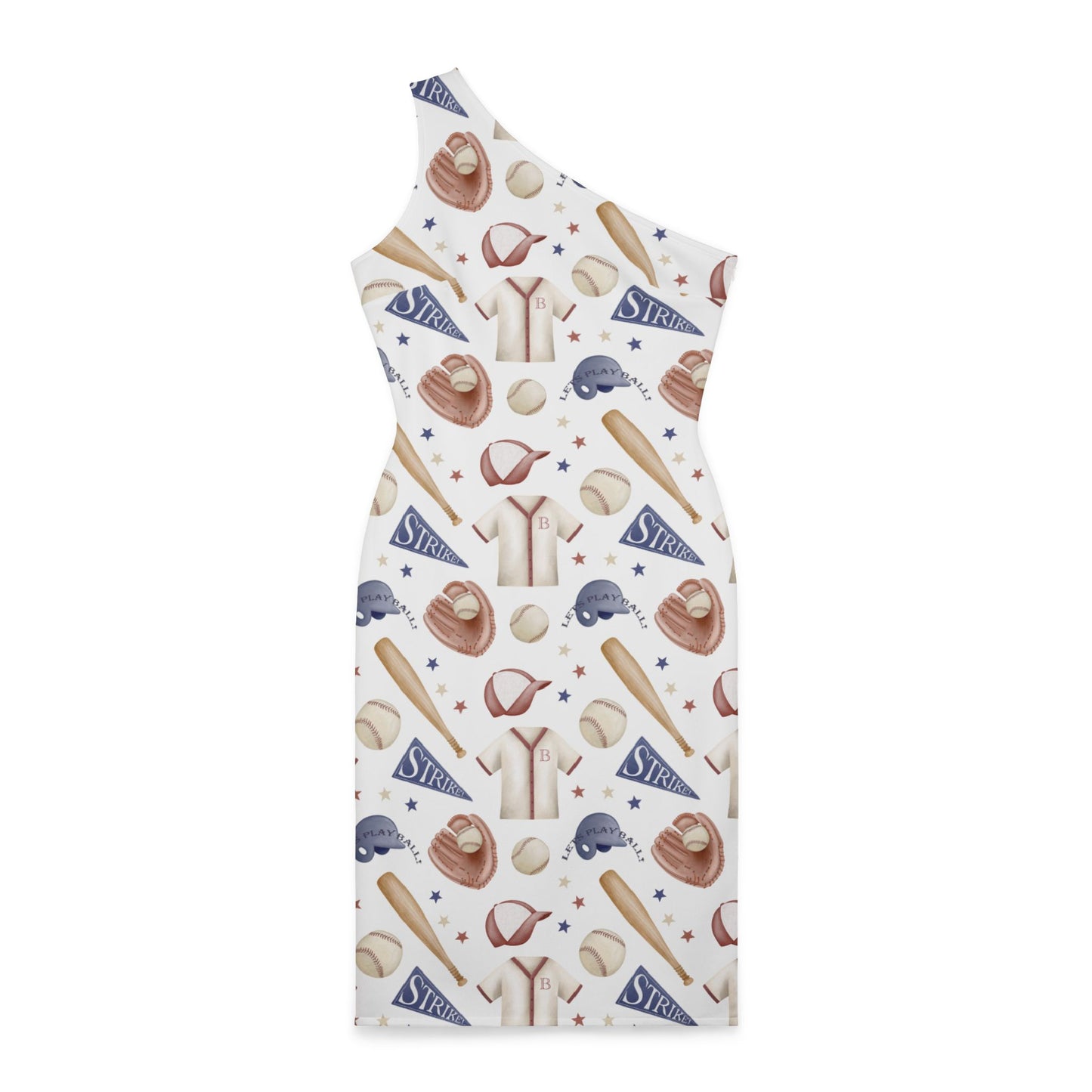 Home Run One Shoulder Dress