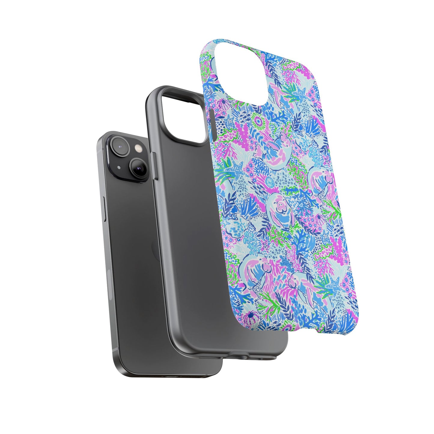 Manatee Paradise iPhone Case