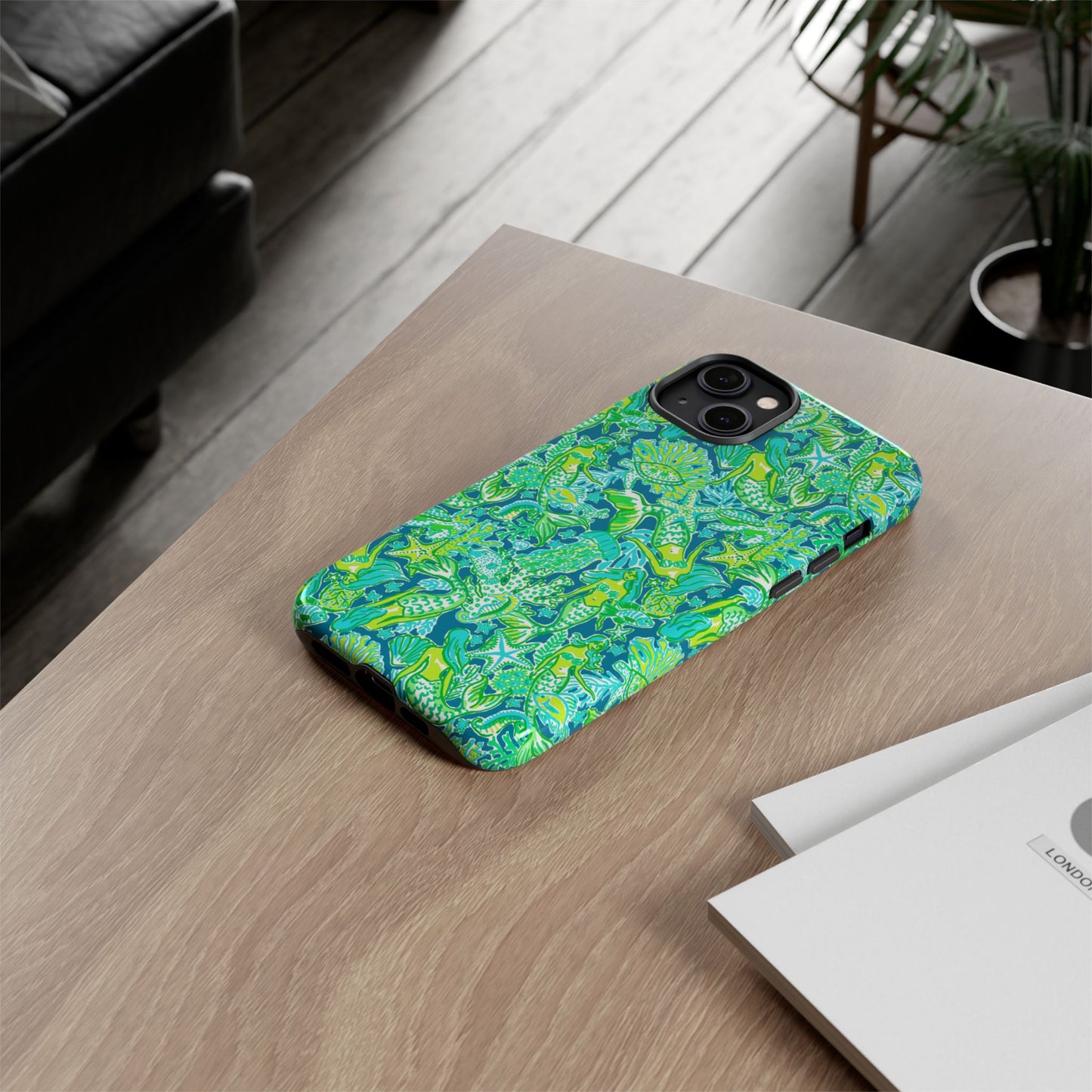 Emerald Mermaid iPhone Case