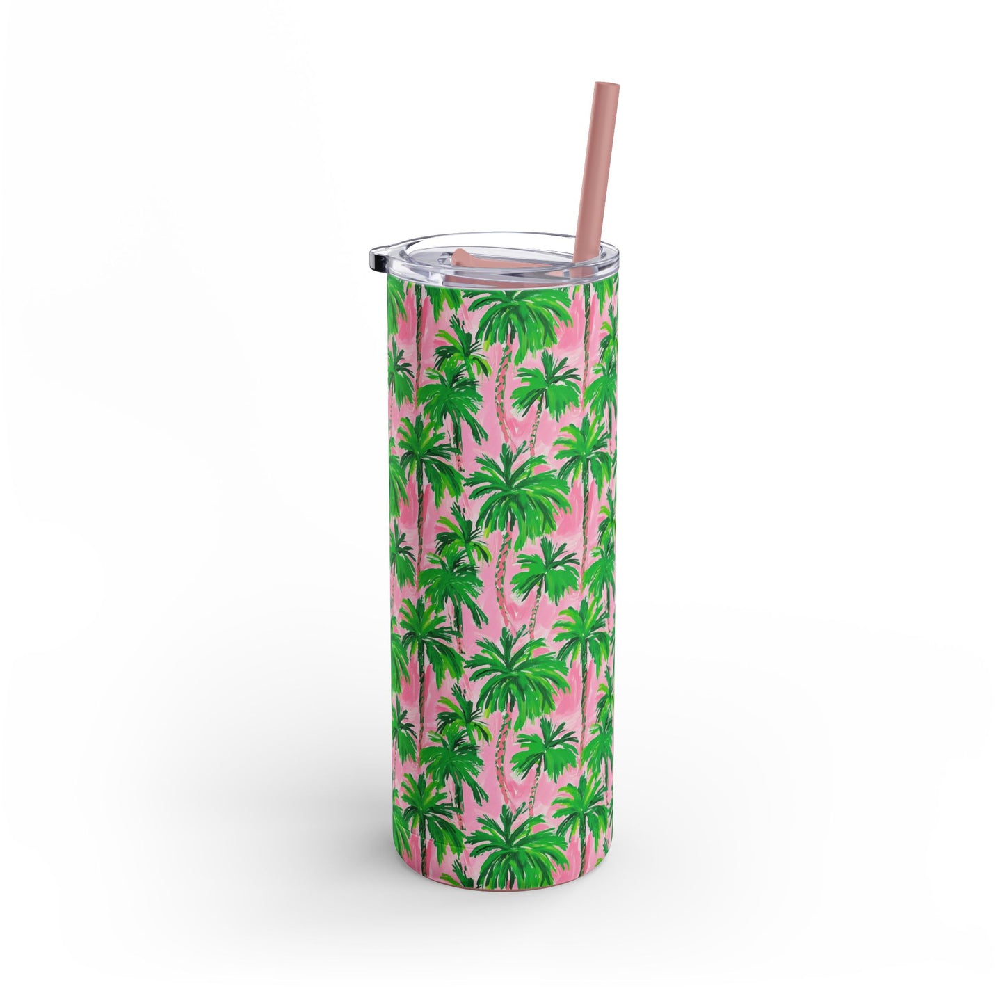 Palm Beach Skinny Tumbler with screw-on slide