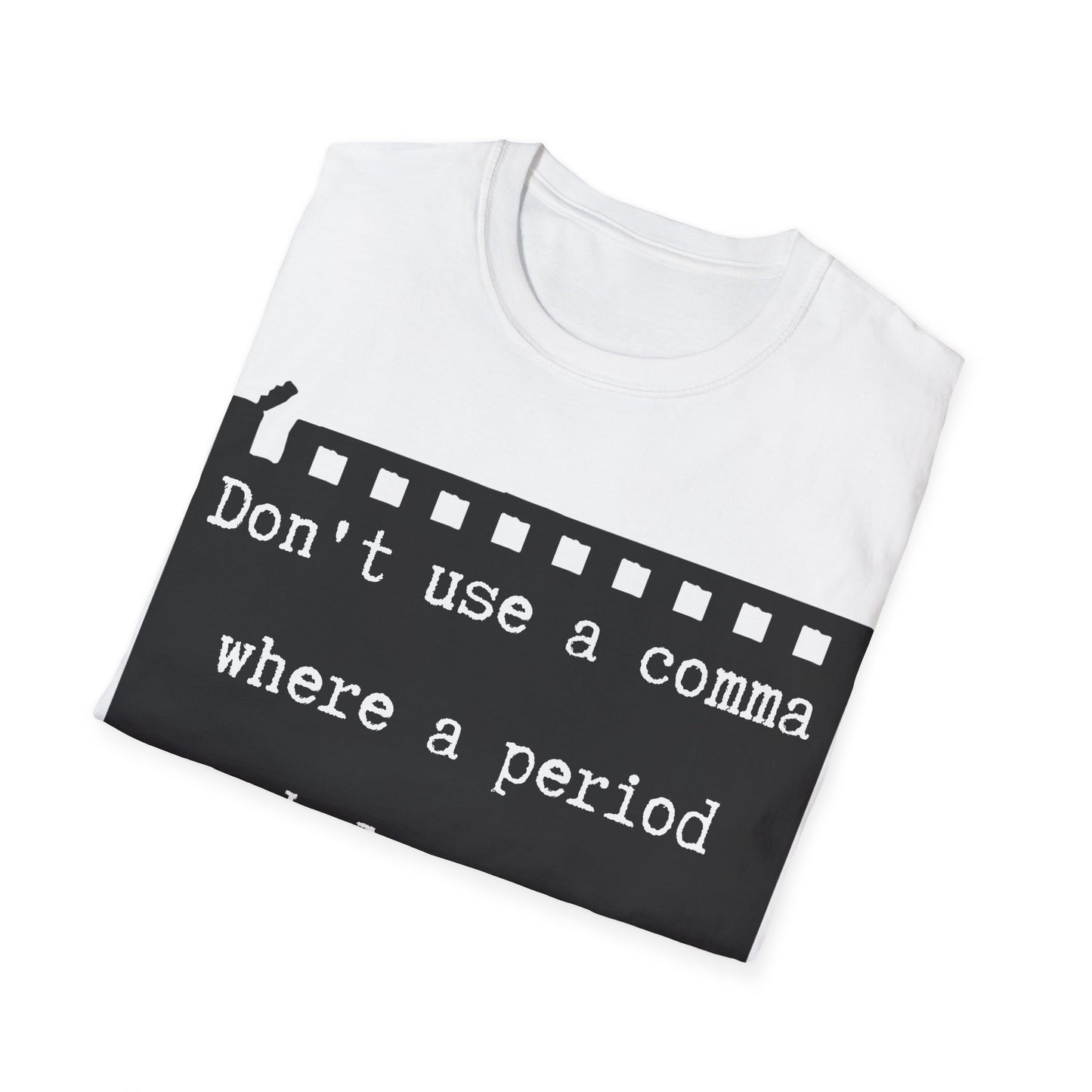 Full Stop, No Pause | white | Unisex
