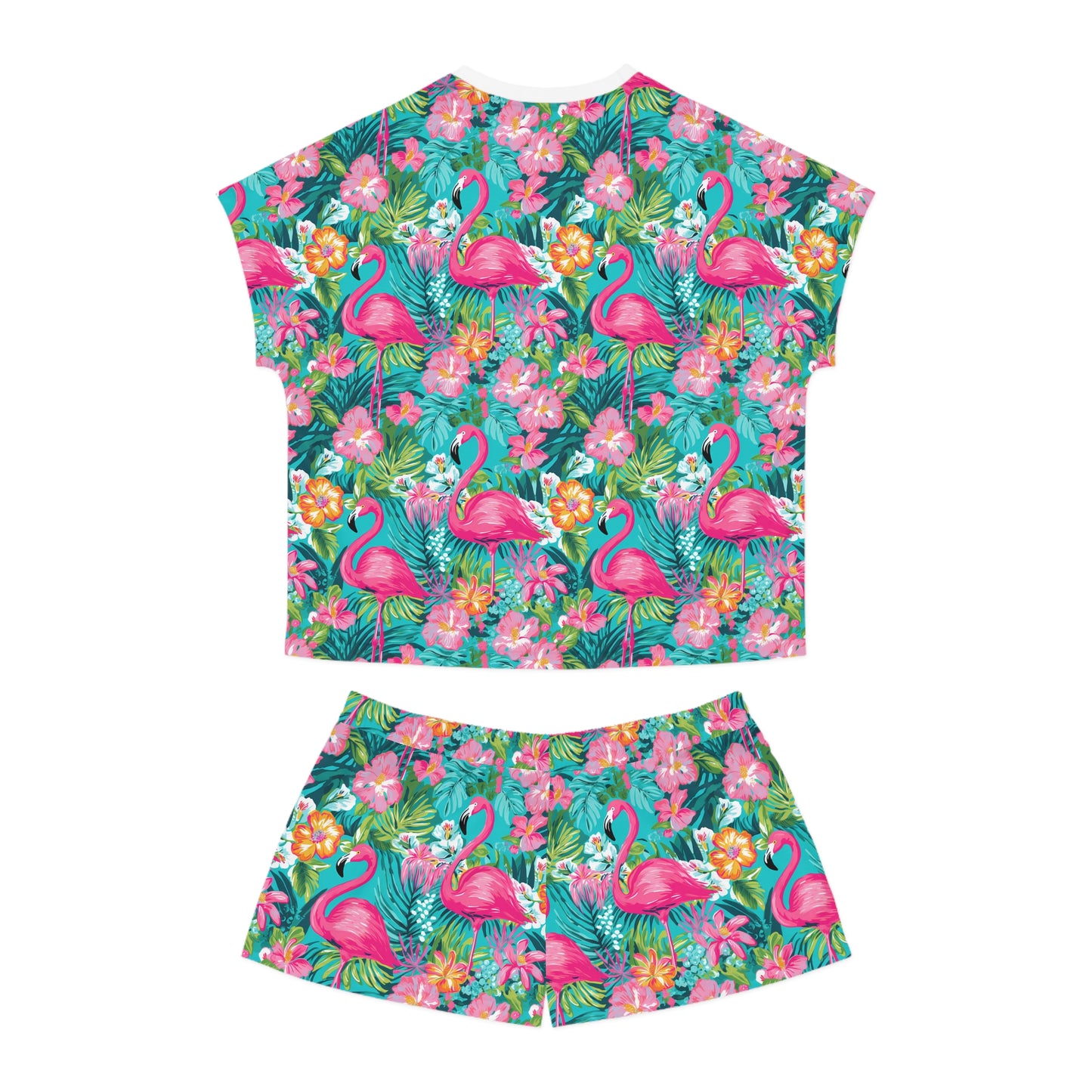 Pink Paradise Women's Short Pajama Set