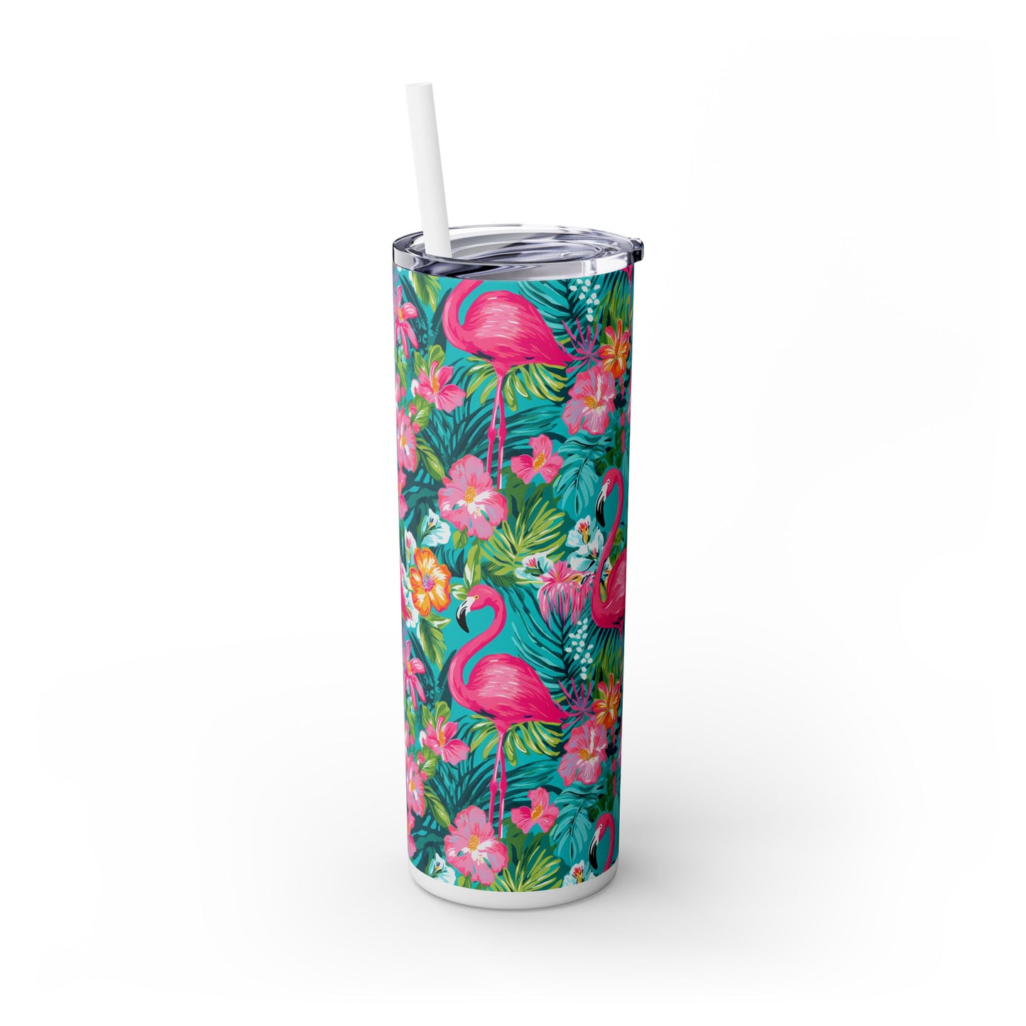 Pink Paradise Skinny Tumbler