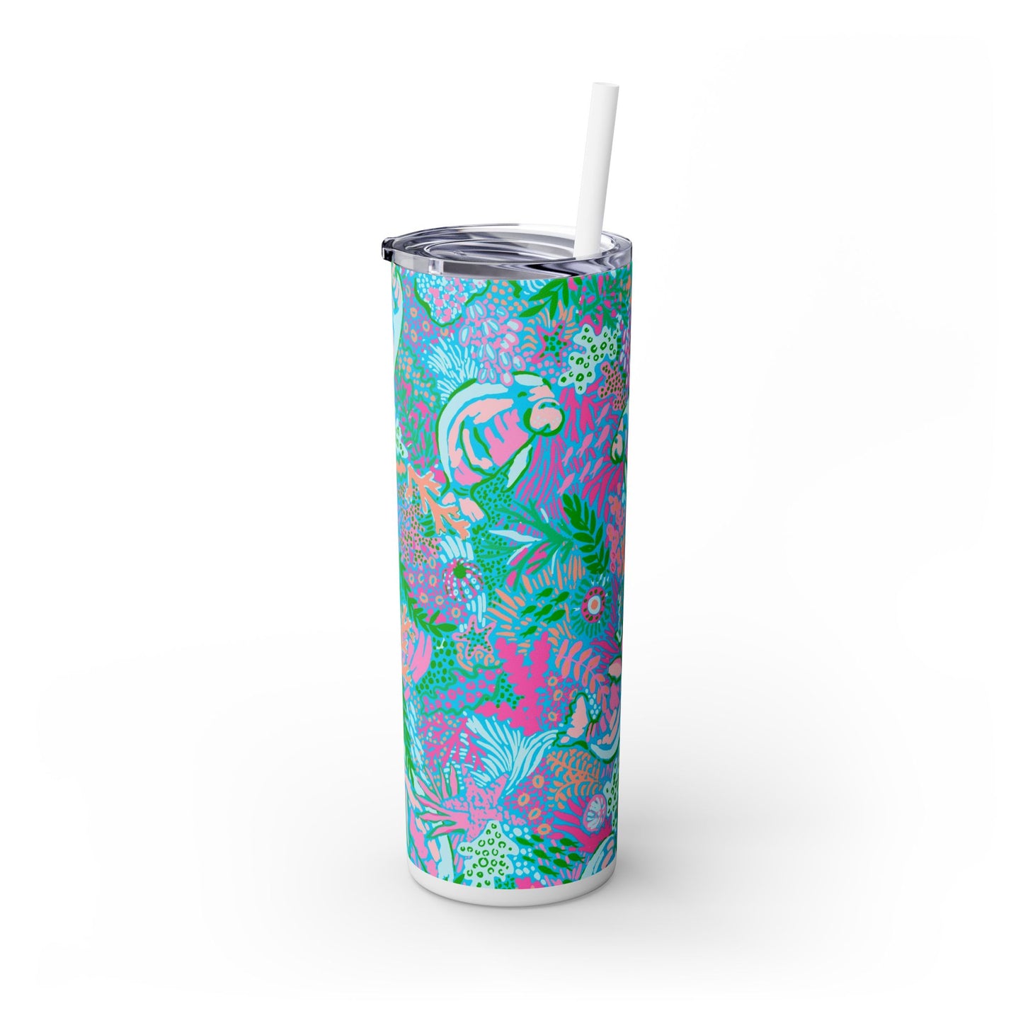Manatee Paradise Skinny Tumbler