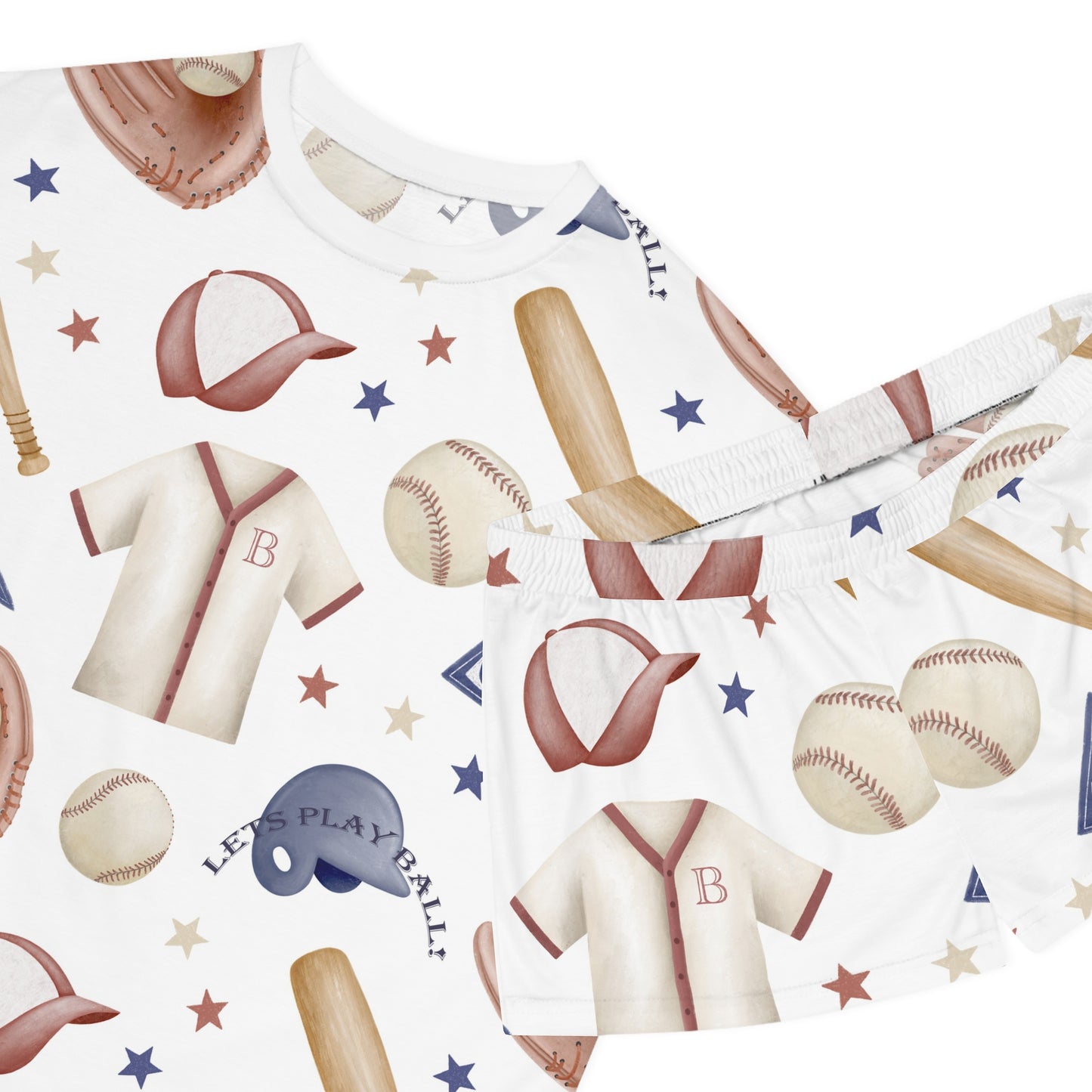 Home Run Women's Short Pajama Set