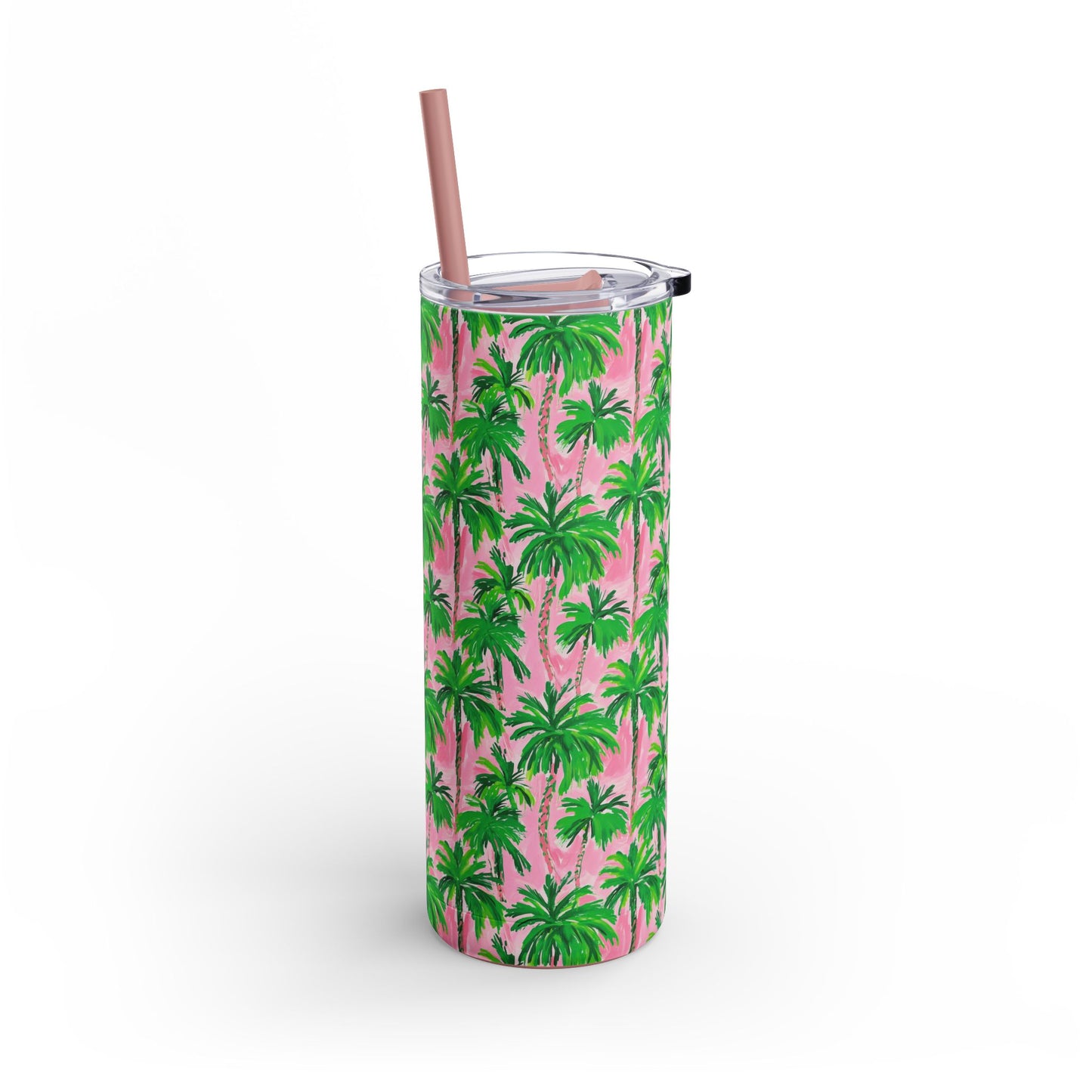 Palm Beach Skinny Tumbler with screw-on slide