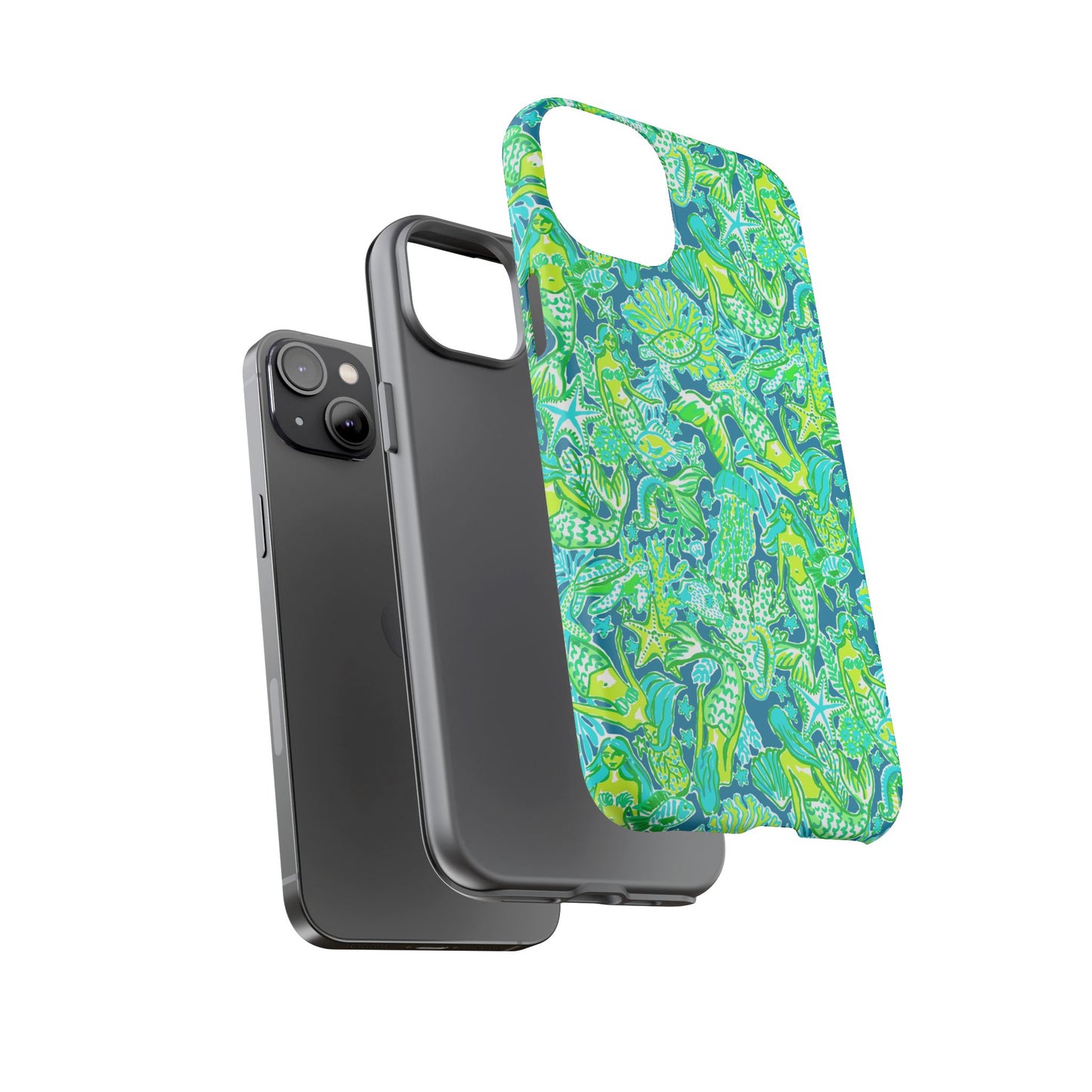 Emerald Mermaid iPhone Case