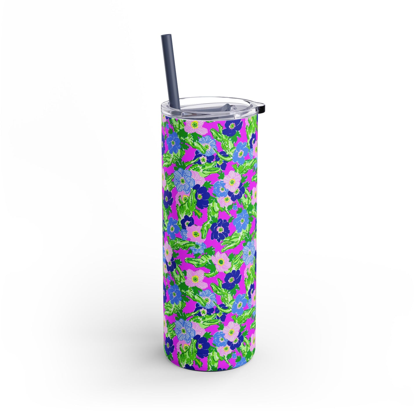 Gator Groove Skinny Tumbler with screw-on slide