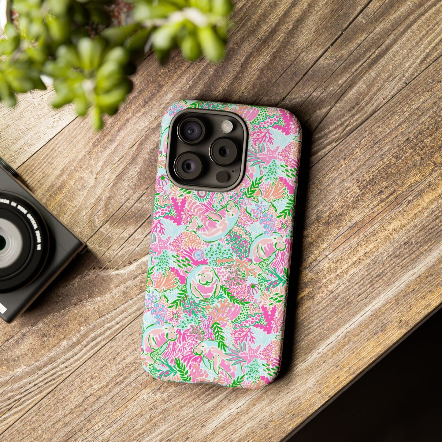 Manatee Paradise iPhone Case