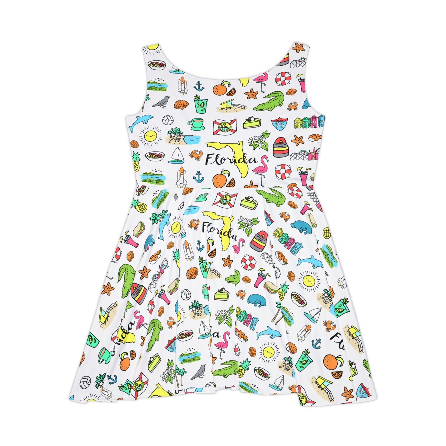 Tropicool Florida Skater Dress