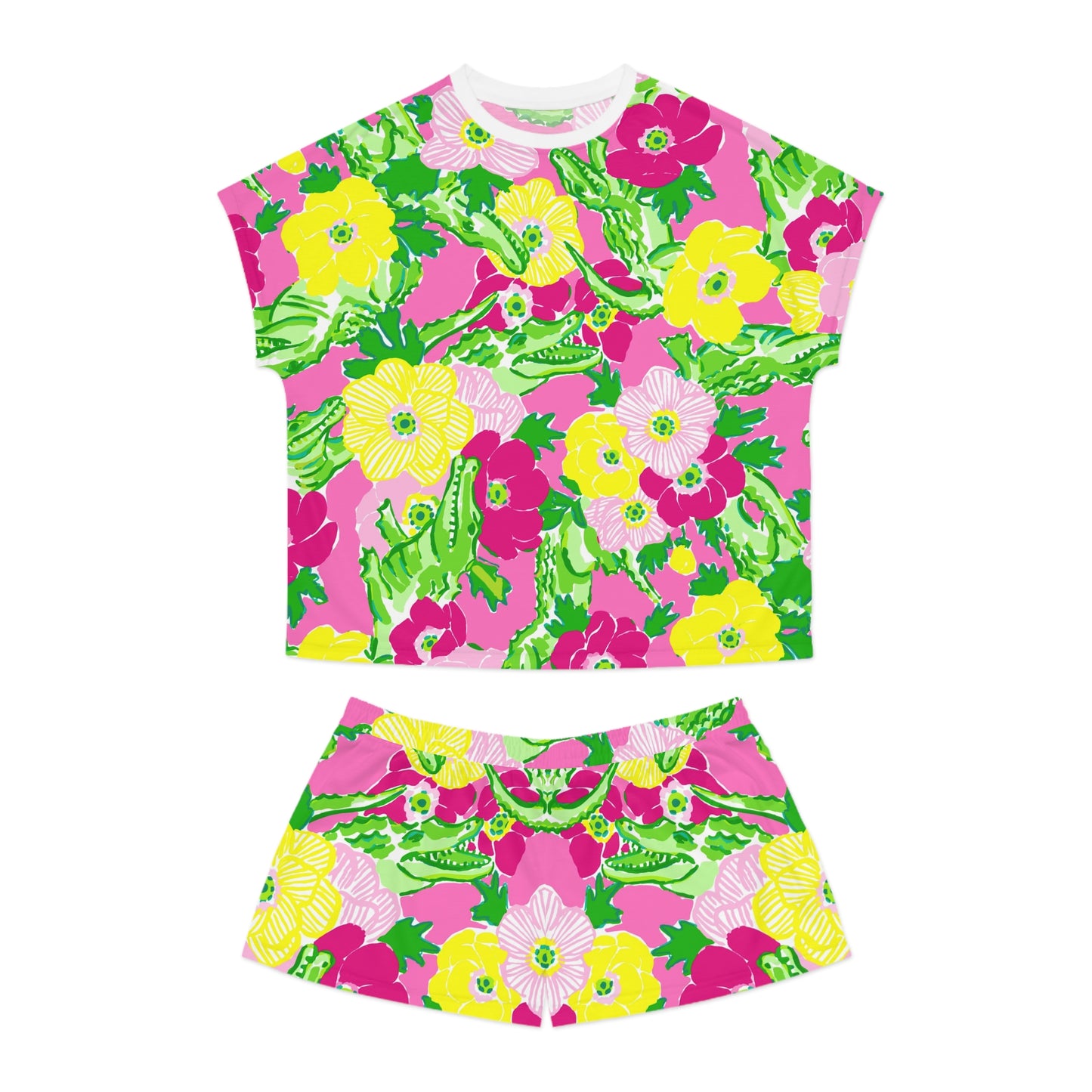 Gator Groove Women's Short Pajama Set