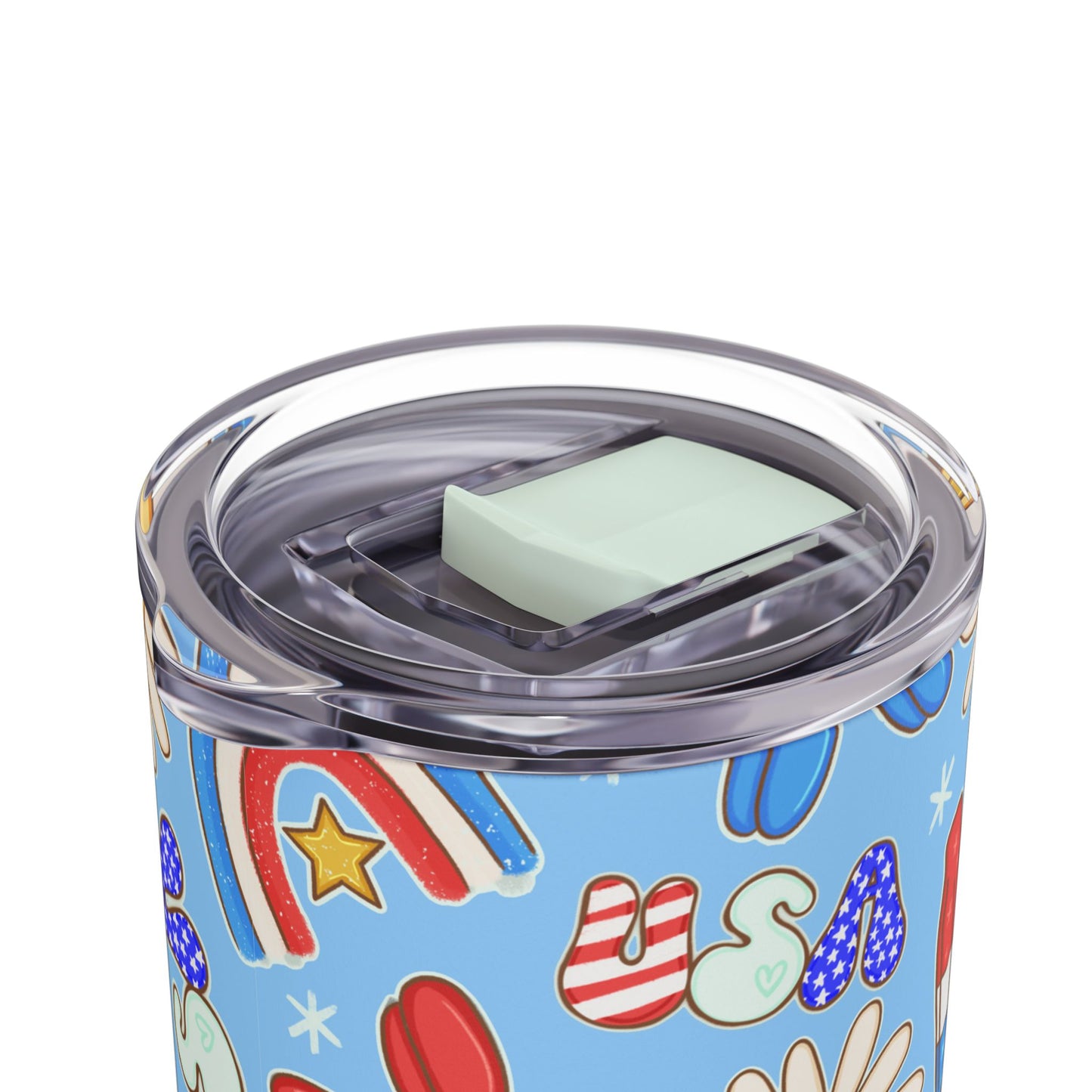 Sunny Celebrations Skinny Tumbler with screw-on slide
