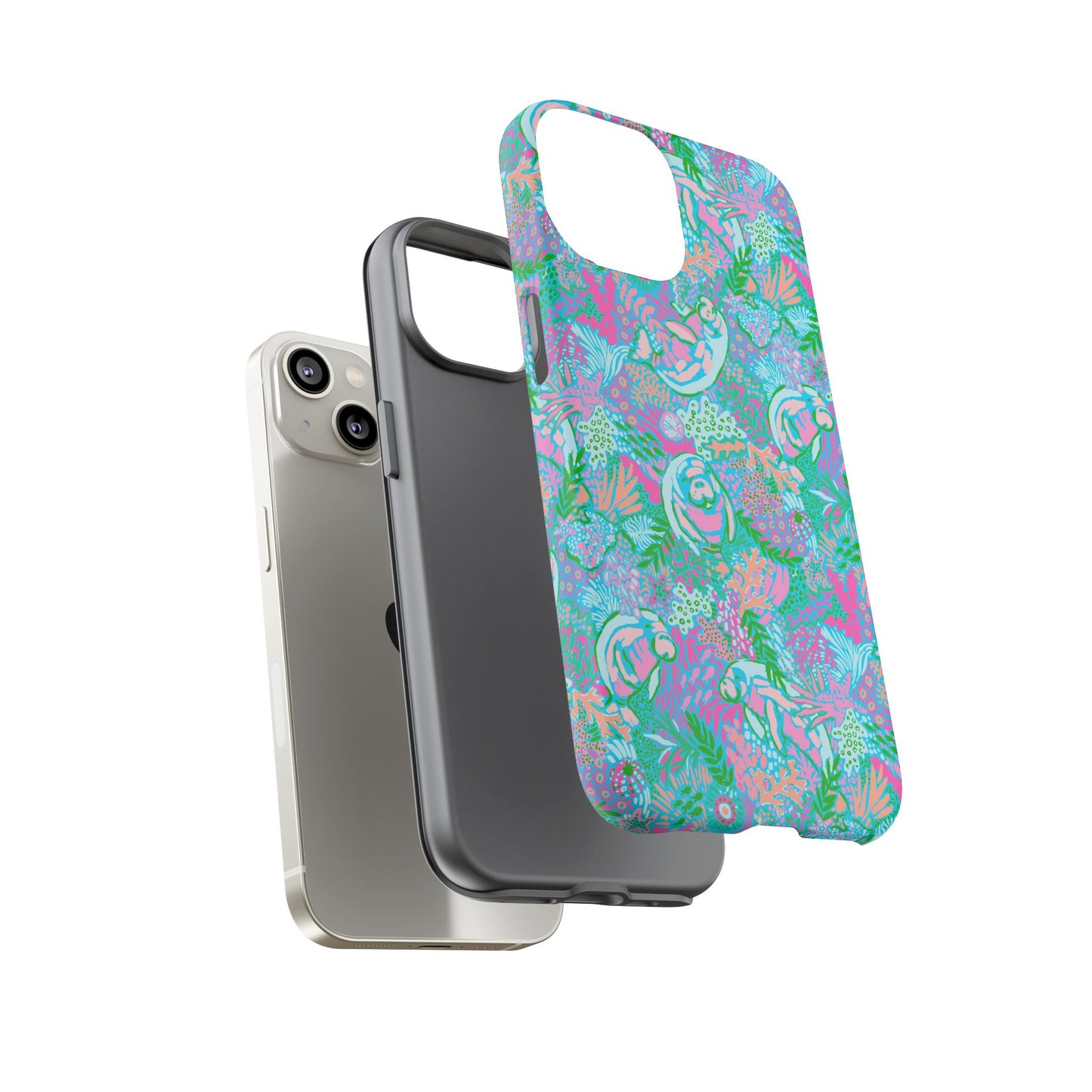 Manatee Paradise iPhone Case