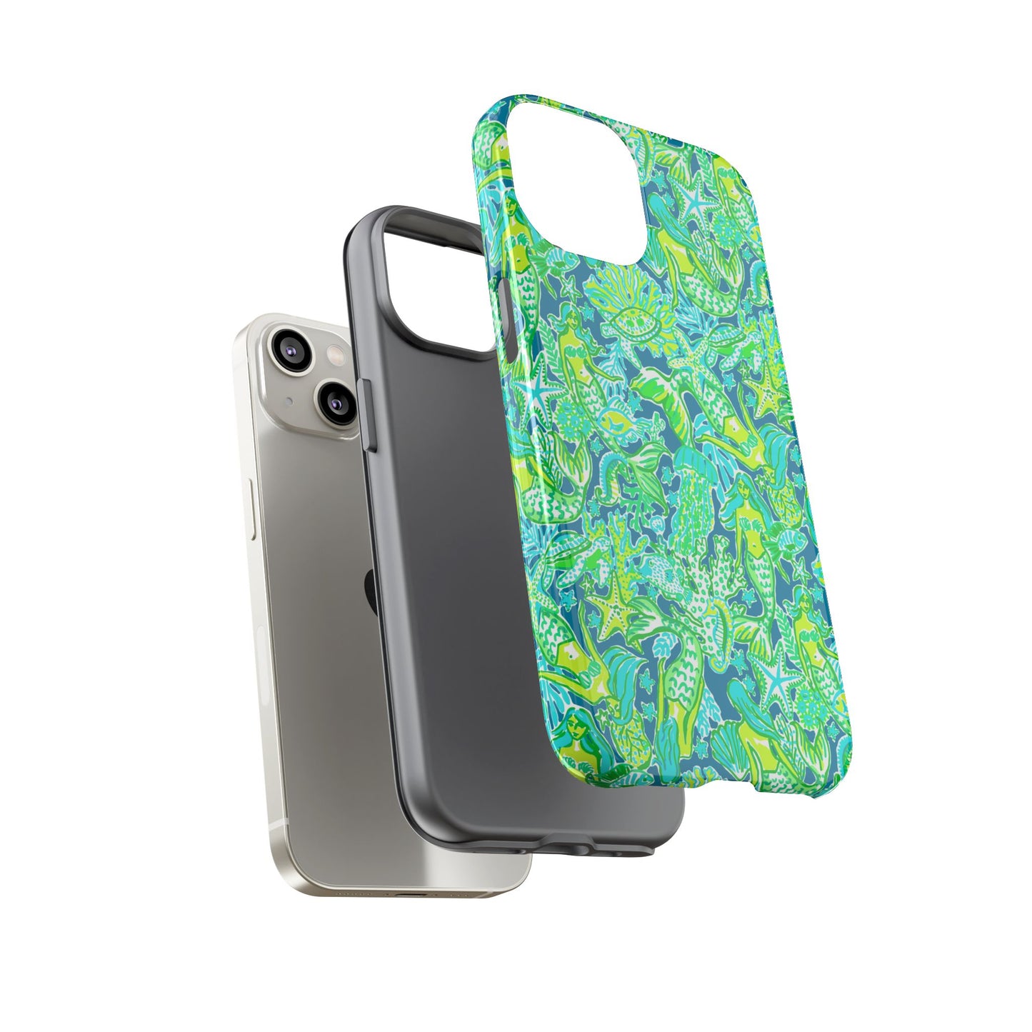 Emerald Mermaid iPhone Case