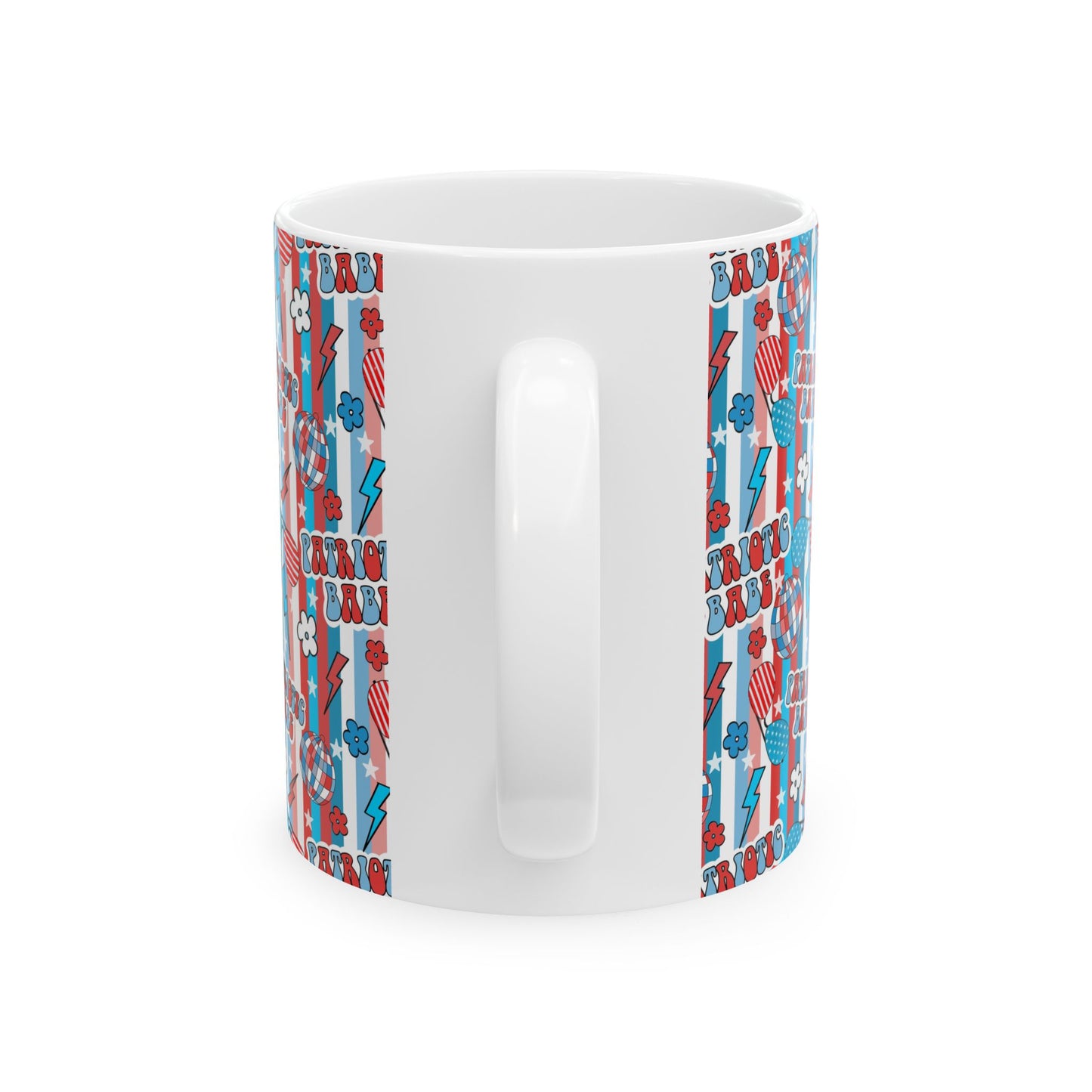 Patriotic Babe Mug