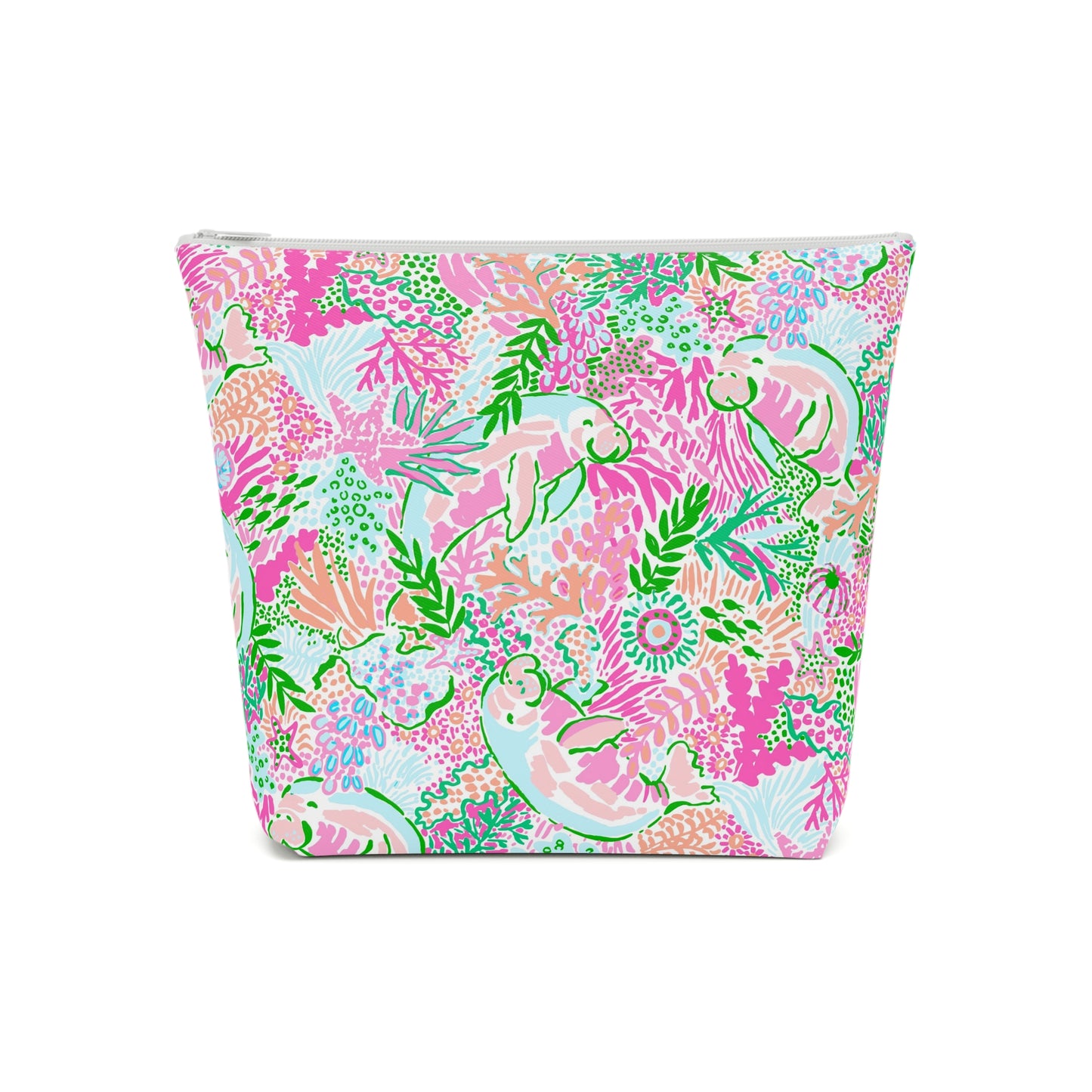 Manatee Paradise Cosmetic Bag