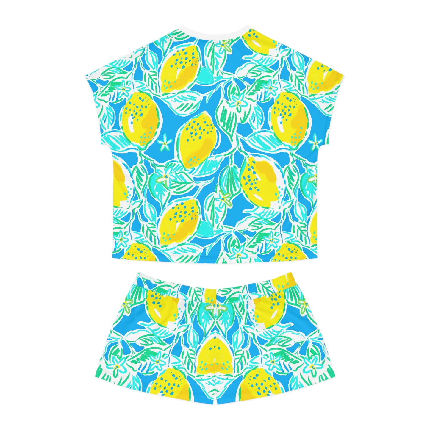 Lemonade Days Women's Short Pajama Set