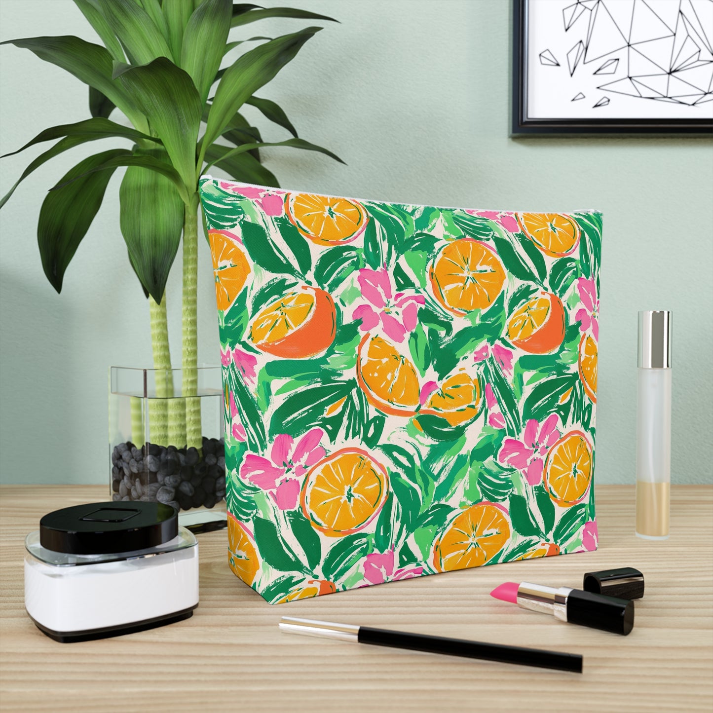 Sunshine Citrus Cosmetic Bag