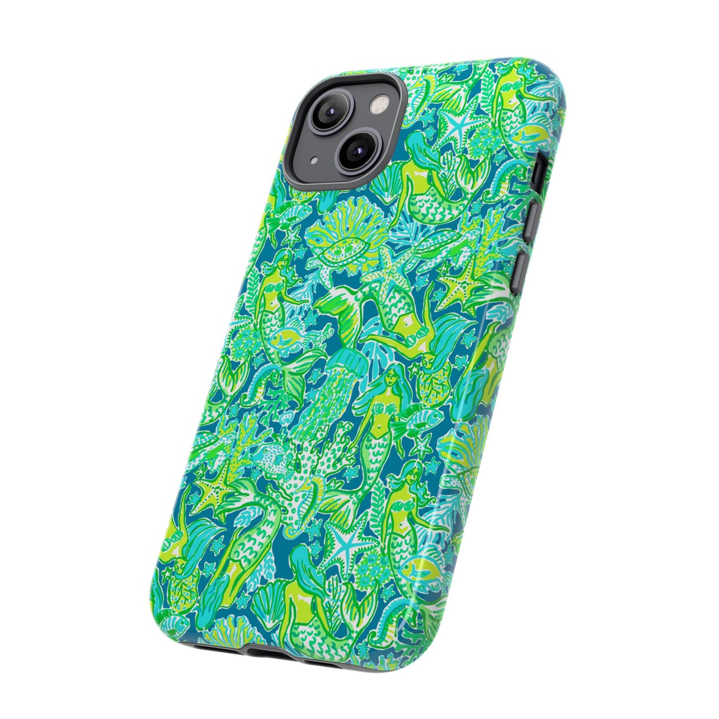 Emerald Mermaid iPhone Case