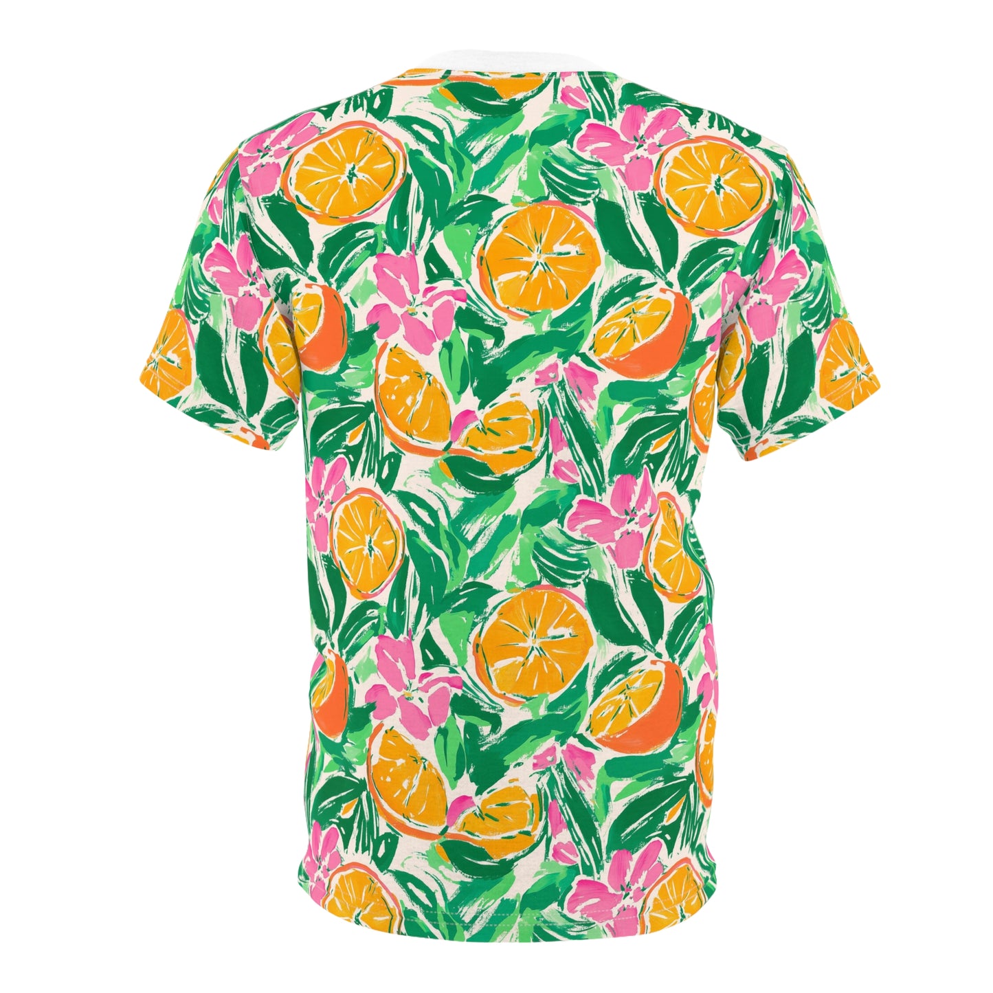 Sunshine Citrus All-Over-Print T-Shirt