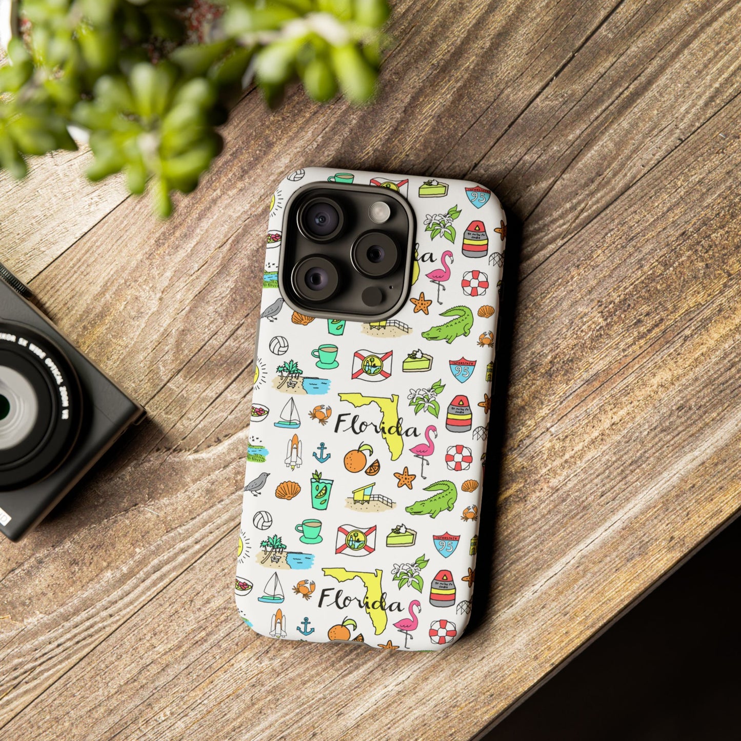 Tropicool Florida iPhone Case