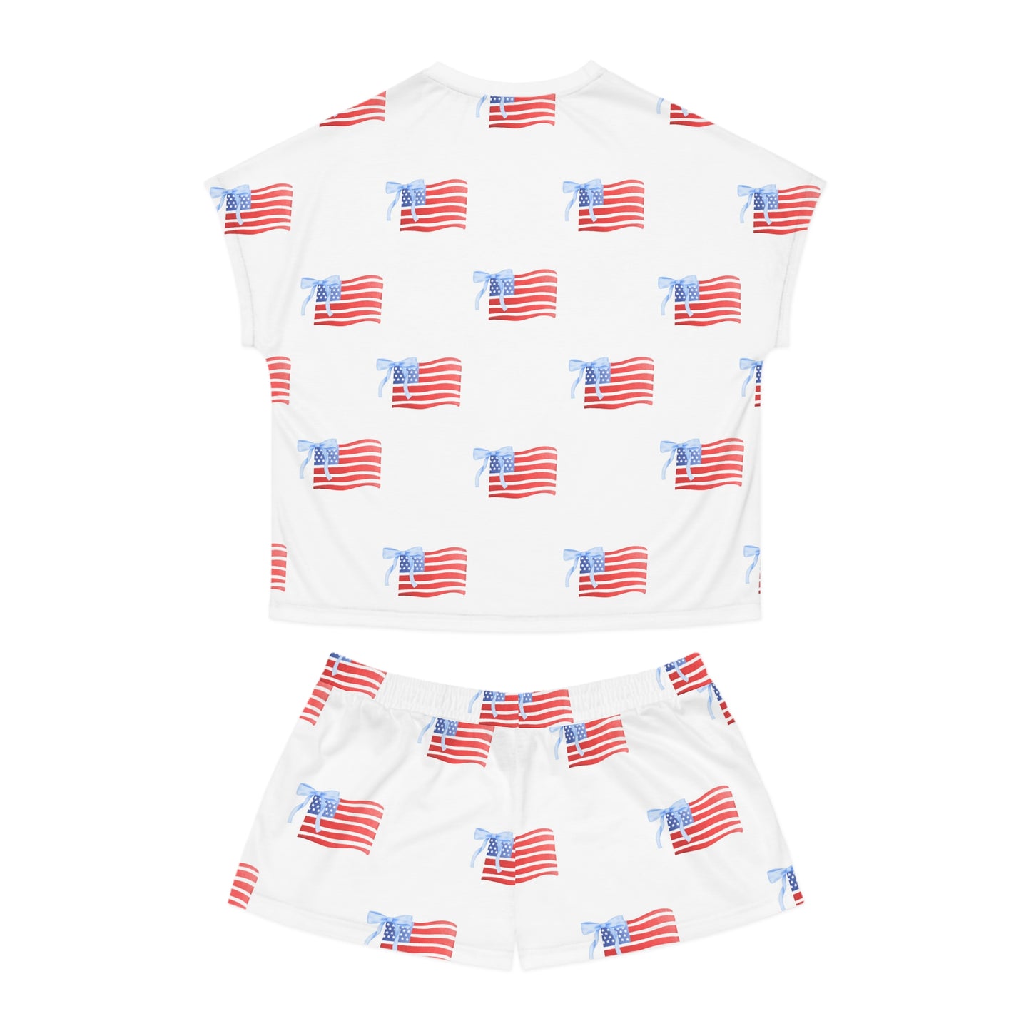 All-American Pride Women's Short Pajama Set
