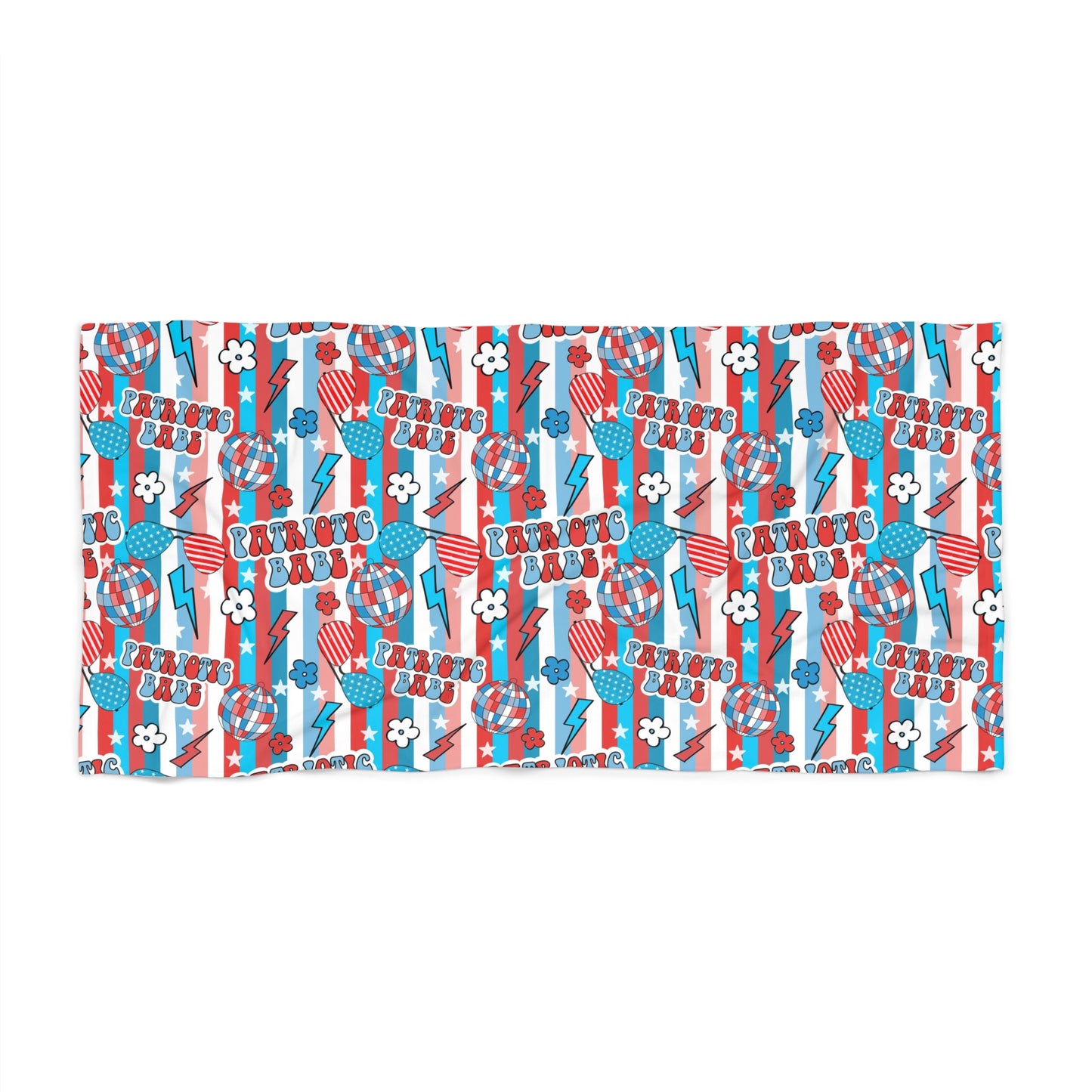 Patriotic Babe Towel