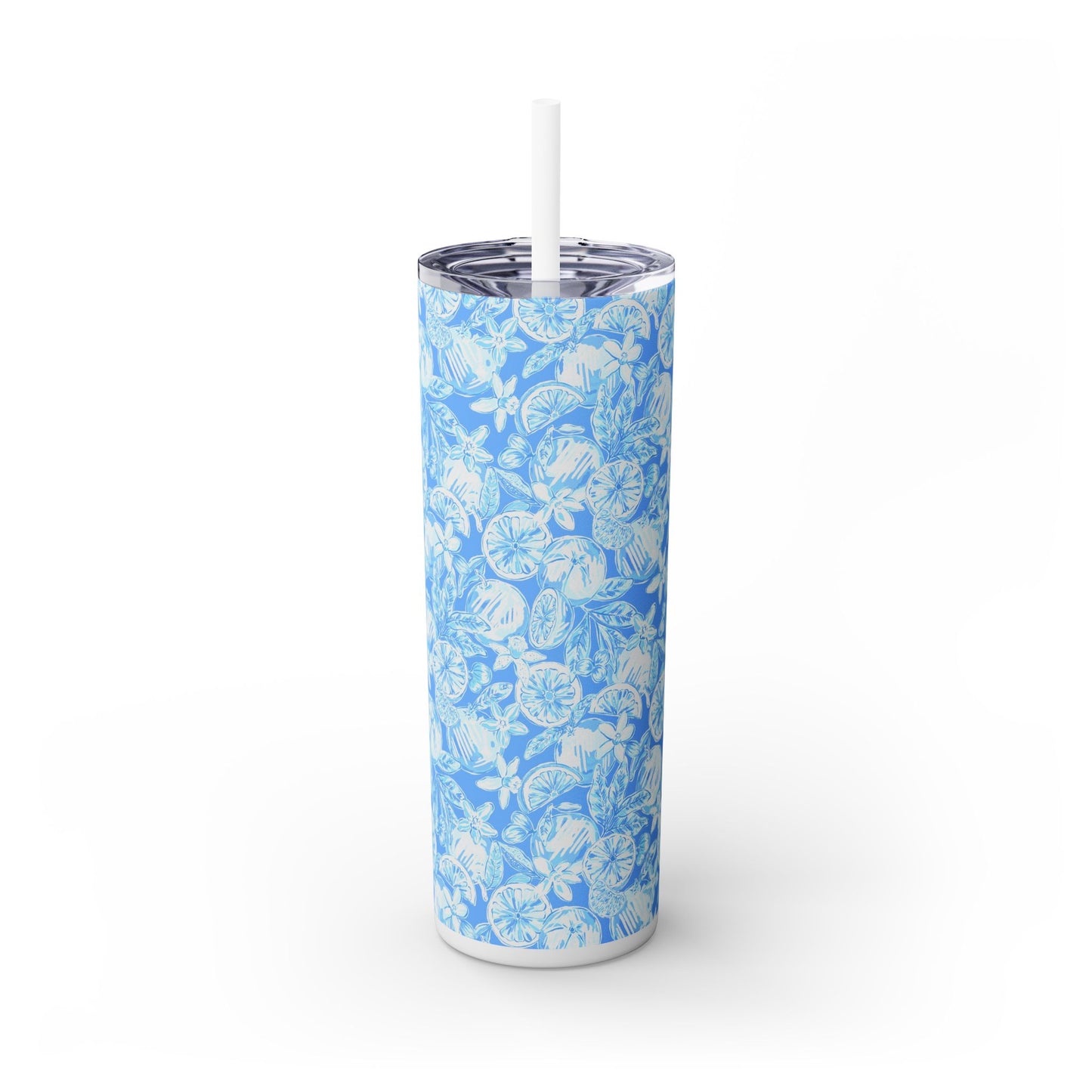 White Orchard Skinny Tumbler