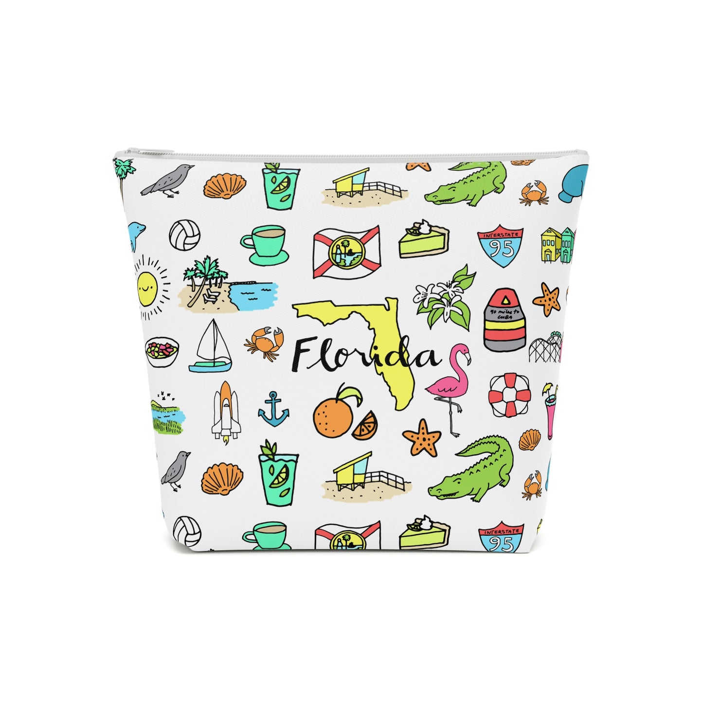 Tropicool Florida Cosmetic Bag