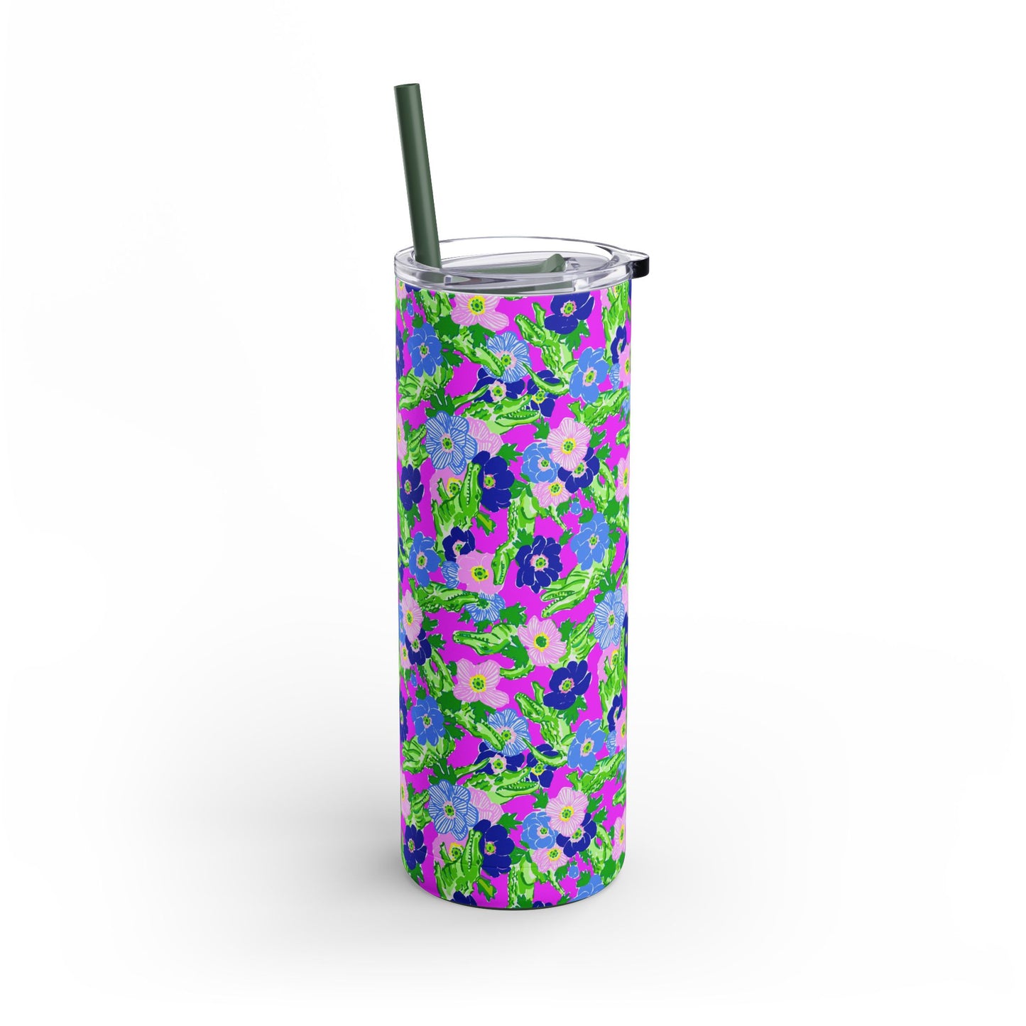 Gator Groove Skinny Tumbler with screw-on slide