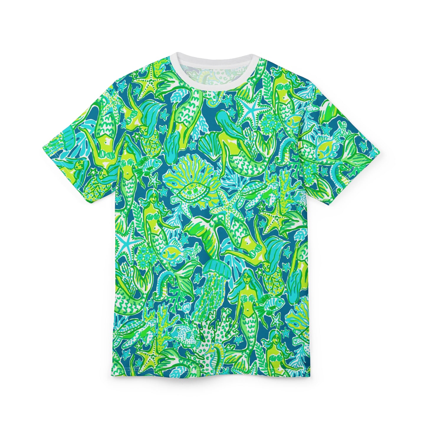 Emerald Mermaid All-Over-Print T-Shirt