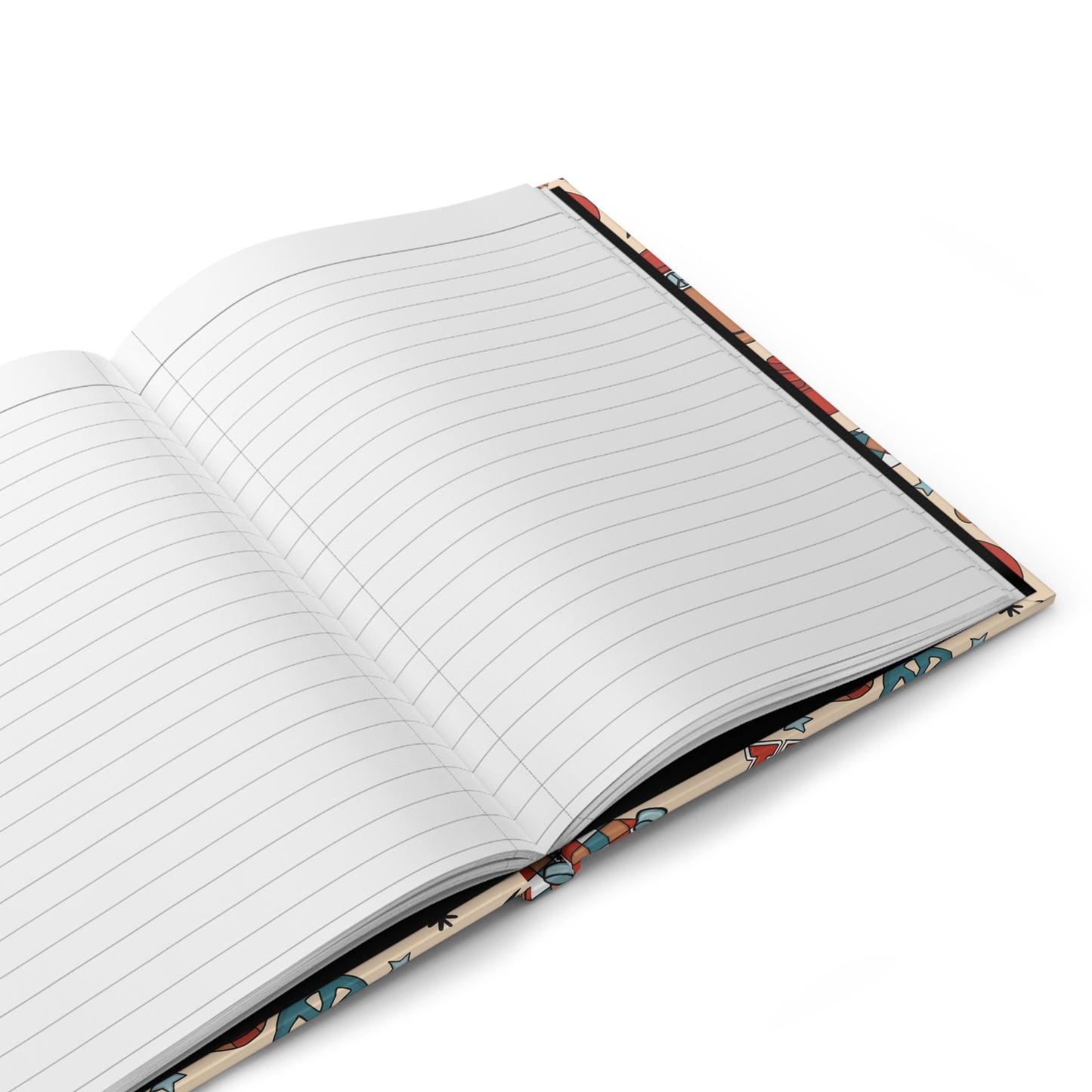 Smiles & Stripes Hardcover Journal