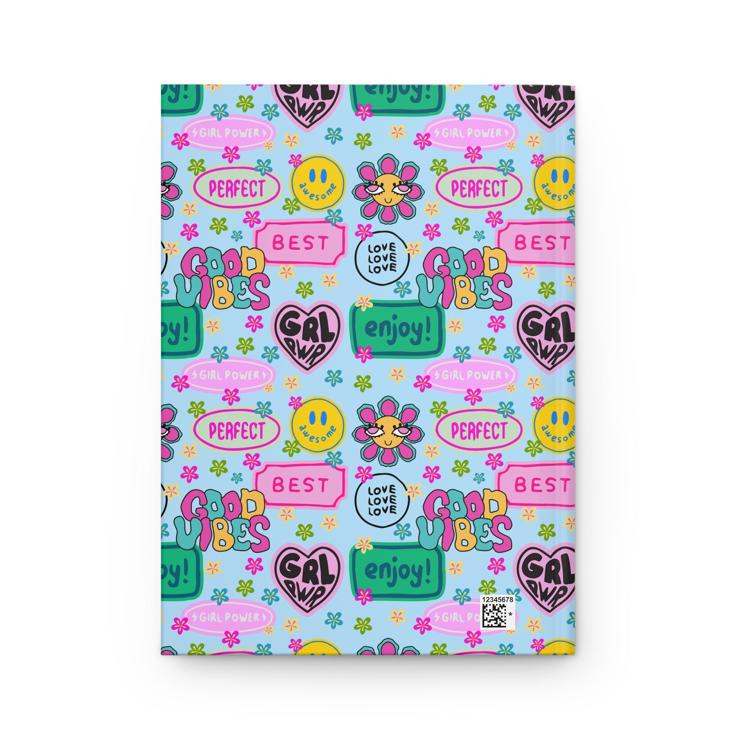 Girl Power, Good Vibes Hardcover Journal