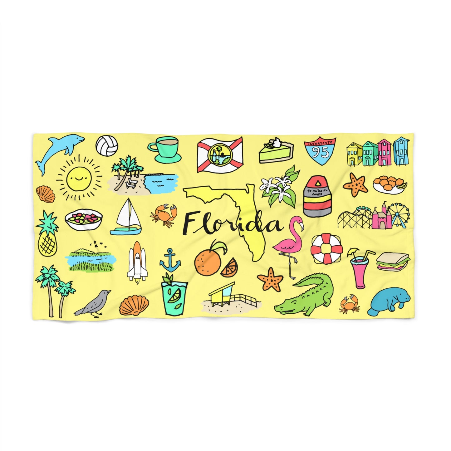 Tropicool Florida Towel