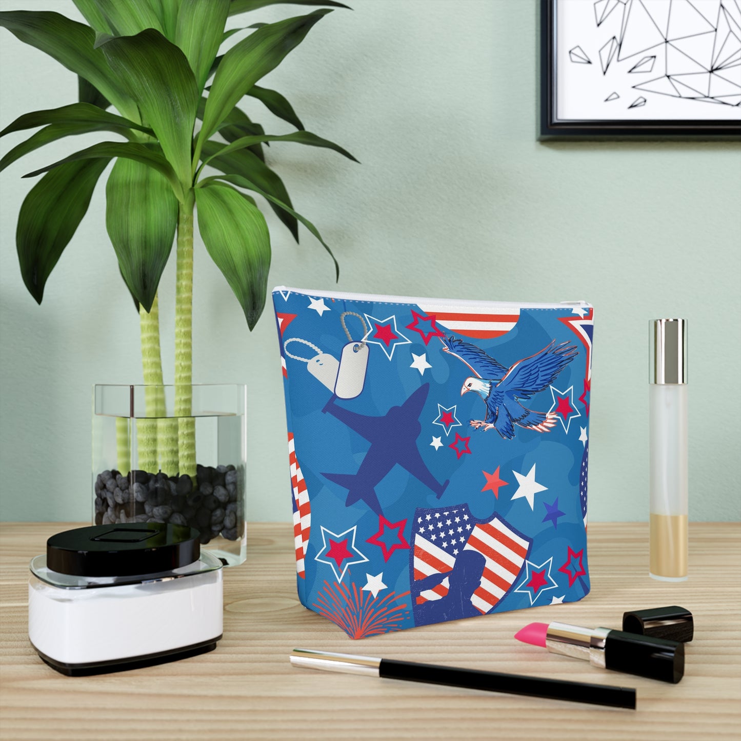 Patriot Duty Cosmetic Bag