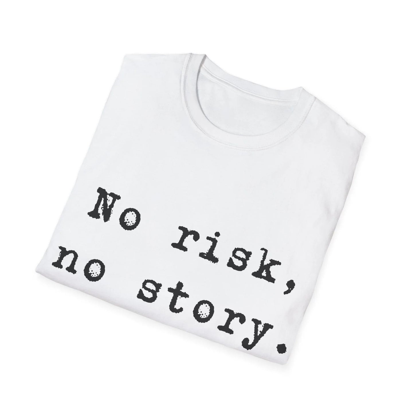 Bold Moves Big Stories | white | Unisex - T-Shirt