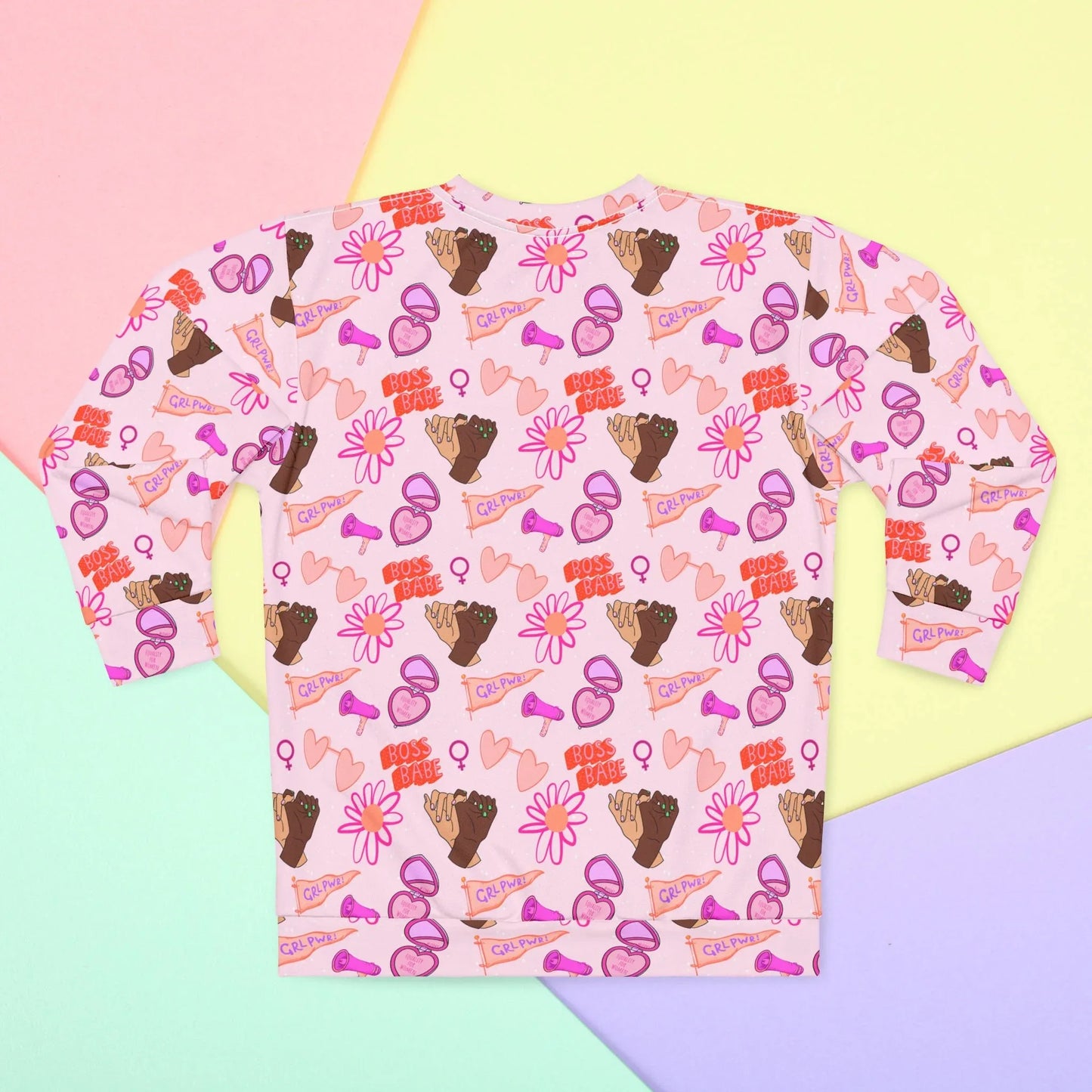 Celebrate Her Power Sweatshirt - All Over Prints