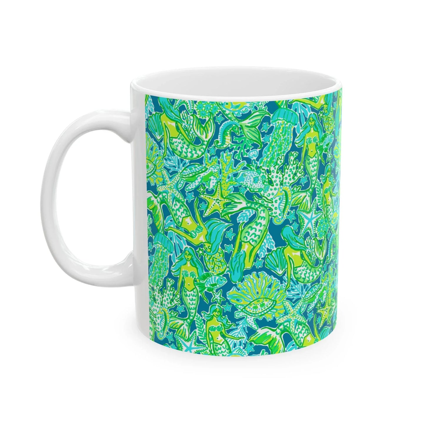 Emerald Mermaid Mug - 11oz